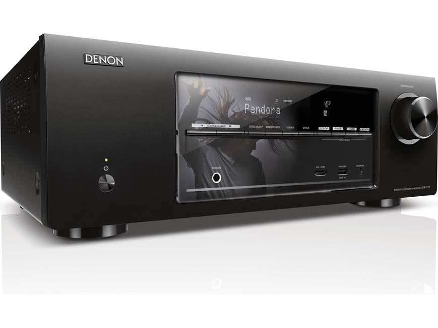 Denon AVR-1713 5.1-channel home theater receiver with Apple