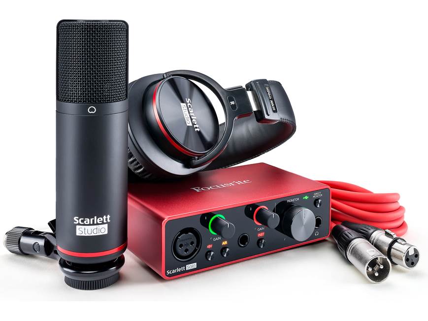 Focusrite Scarlett Solo Studio (3rd Generation) Home recording