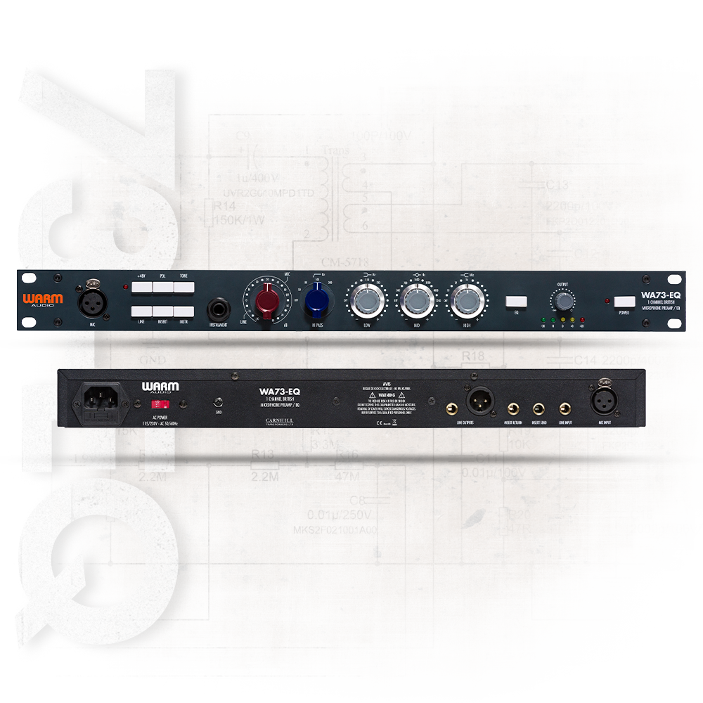 Warm Audio WA73-EQ British Console-Style Microphone Preamplifier