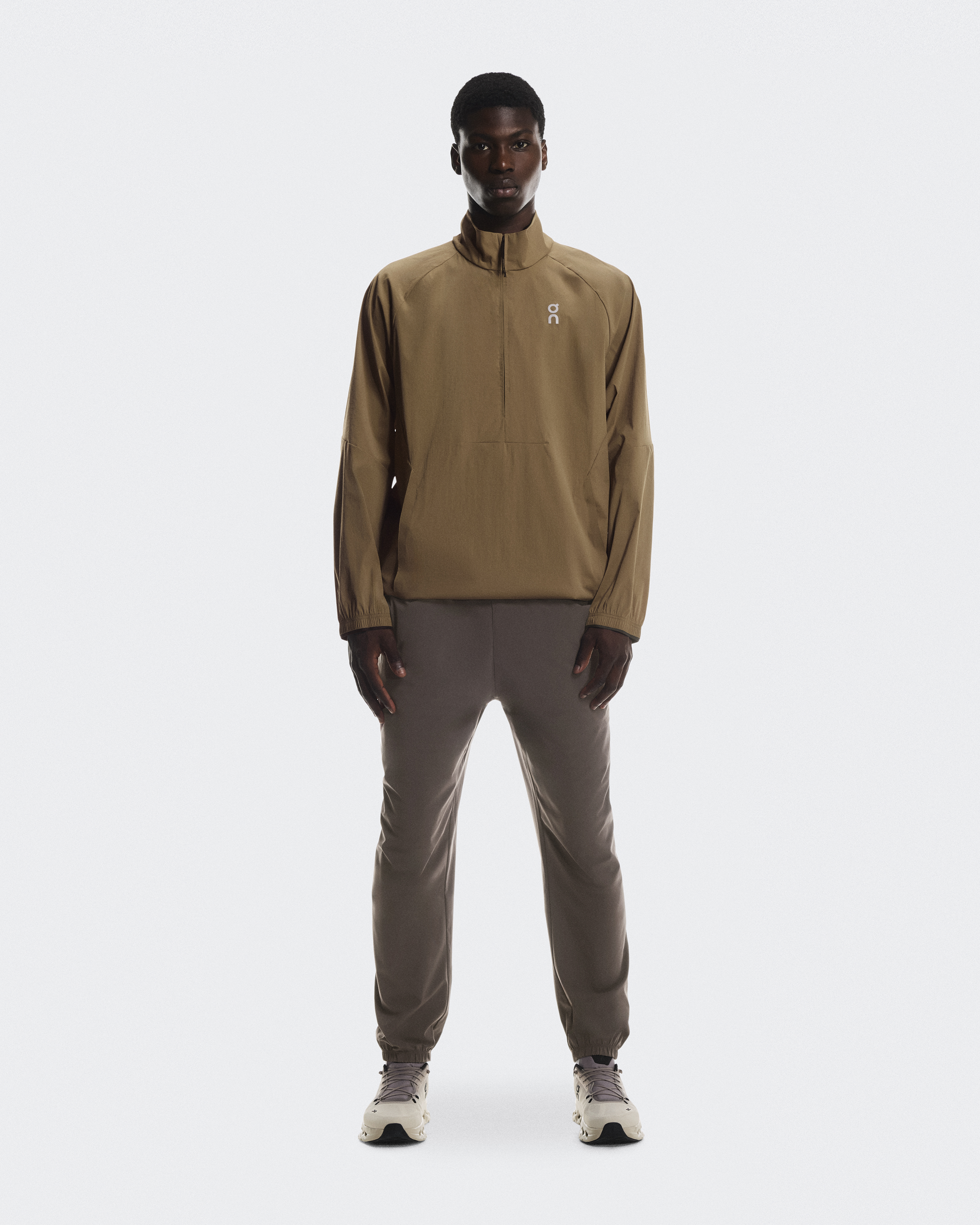 Men's All-Day 1/2 Zip Jacket | Brown | On United States