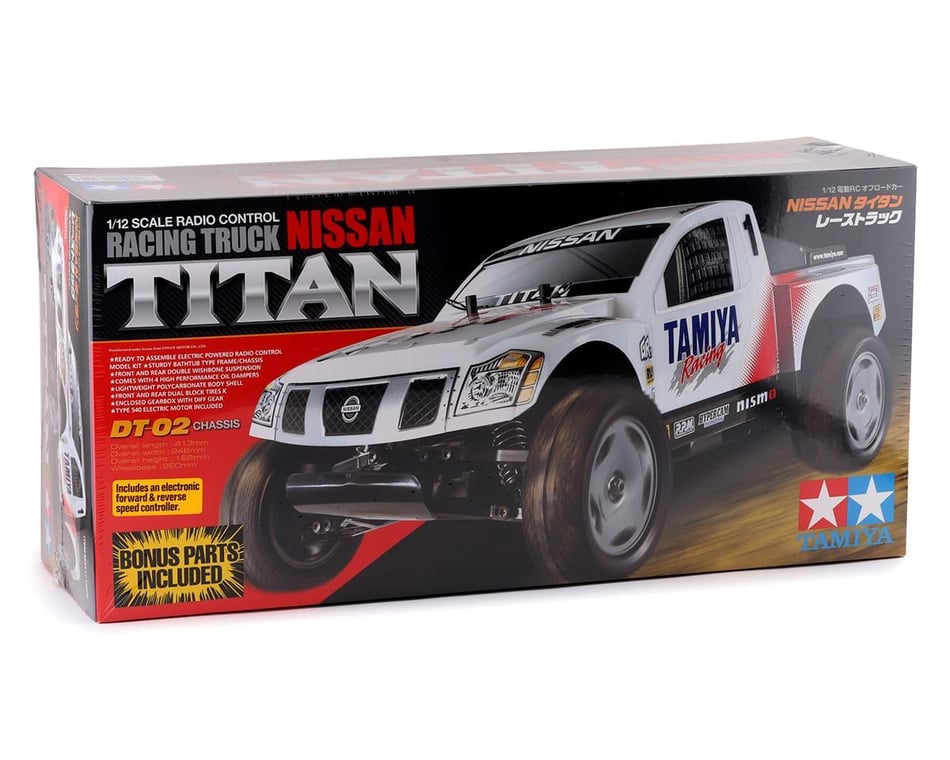 Tamiya Nissan Titan DT-02 1/12 2WD Off Road Racing Truck [TAM58511