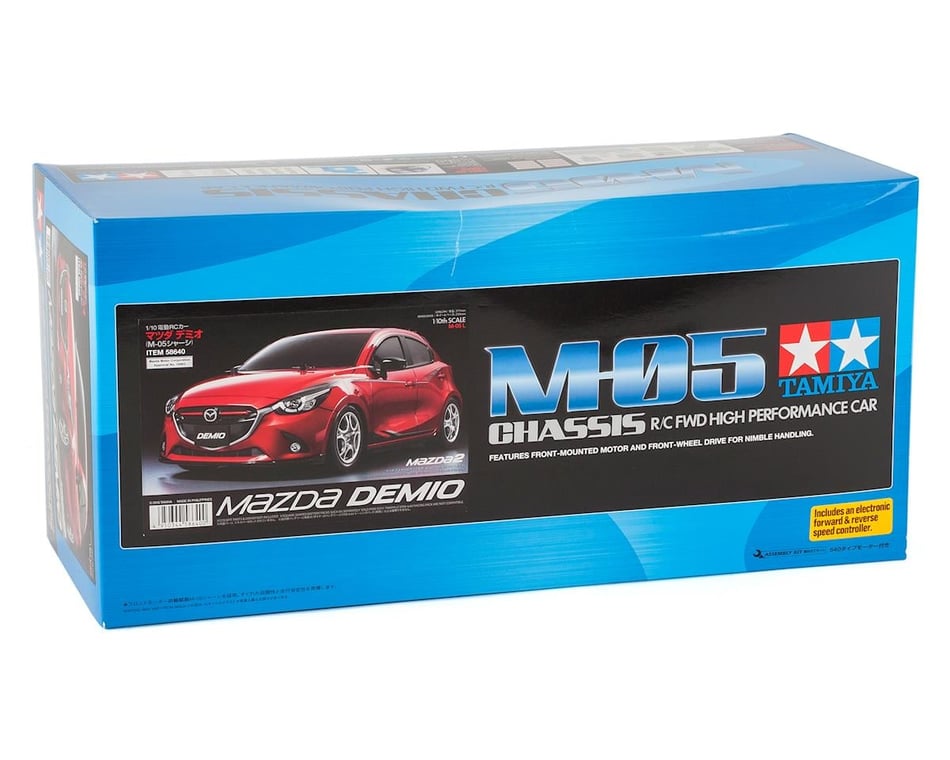 Tamiya Mazda 2 1/10 FWD Electric On Road Kit (M-05) [TAM58640