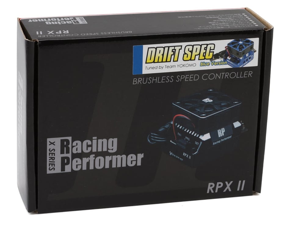 Yokomo RPX-II Drift Spec Sensored Brushless ESC (Blue) [YOKBL