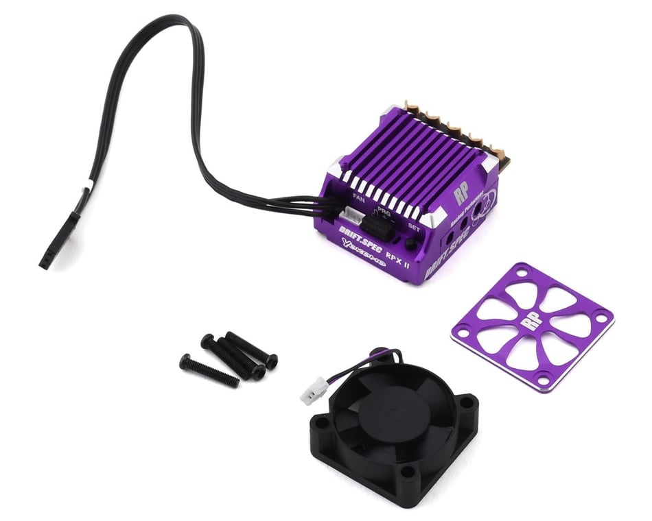 Yokomo RPX-II Drift Spec Sensored Brushless ESC (Purple) [YOKBL