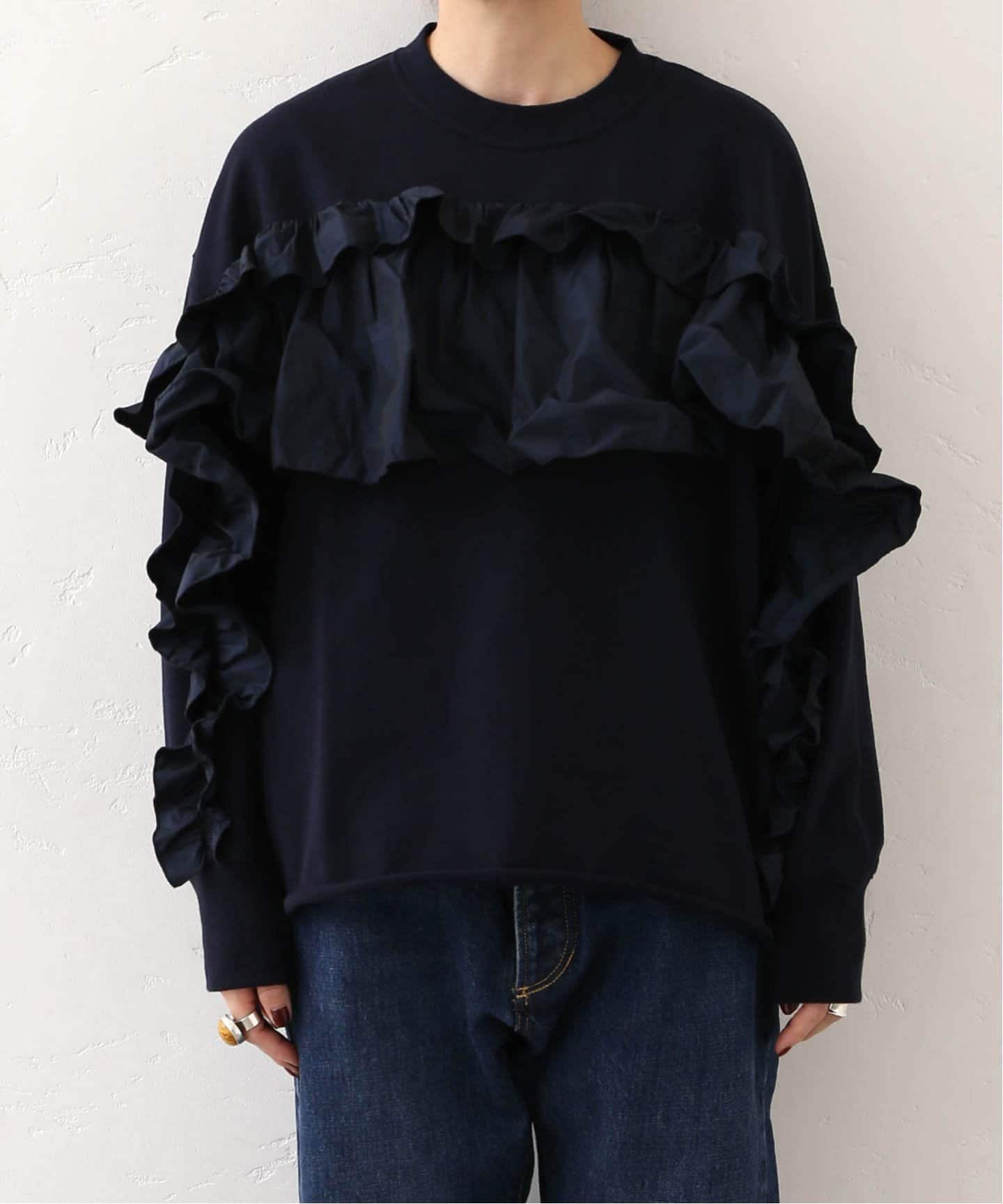 タフタフリルプルオーバー（スウェット）｜journal standard luxe