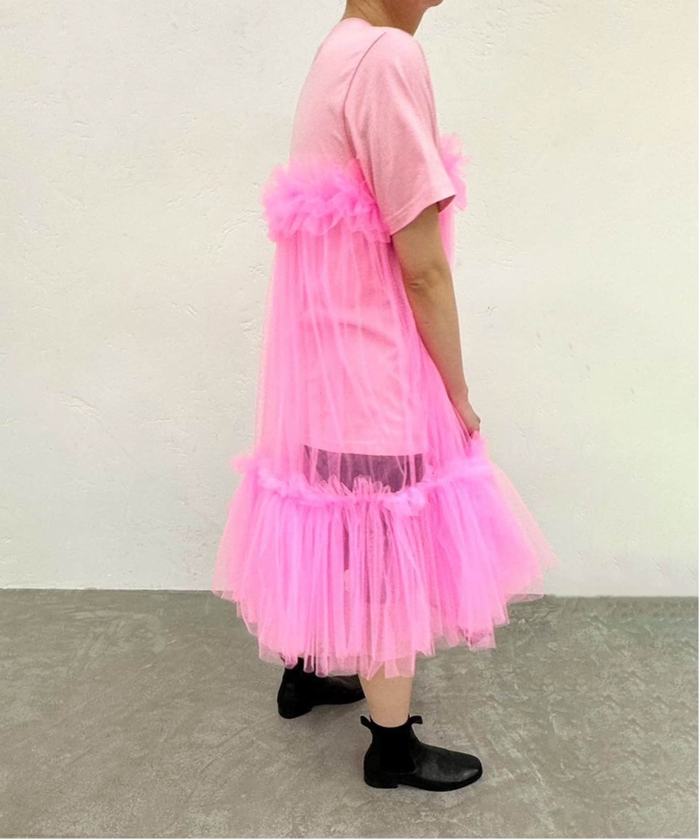VIVIANO / Ruffle Tulle BustierVIVIANO ヴィヴィアーノ Ruffle Tulle