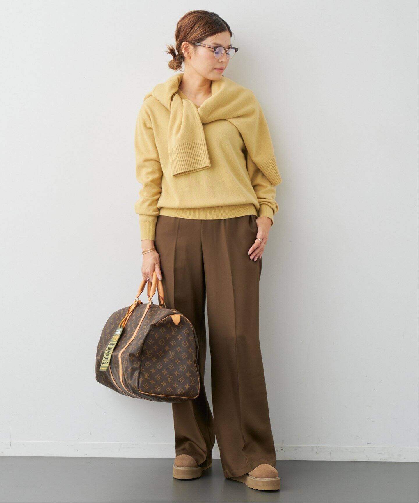 Charlotte Vネック プルオーバー（ニット／セーター）｜Deuxieme