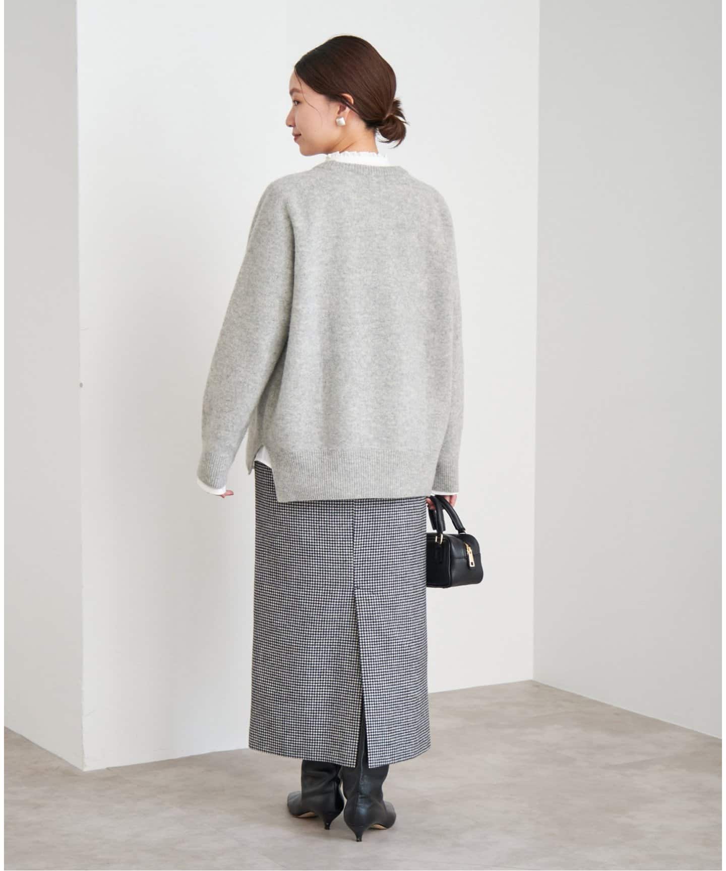 POOGINOOK WOOL クルーネックラグランプルオーバー（ニット／セーター