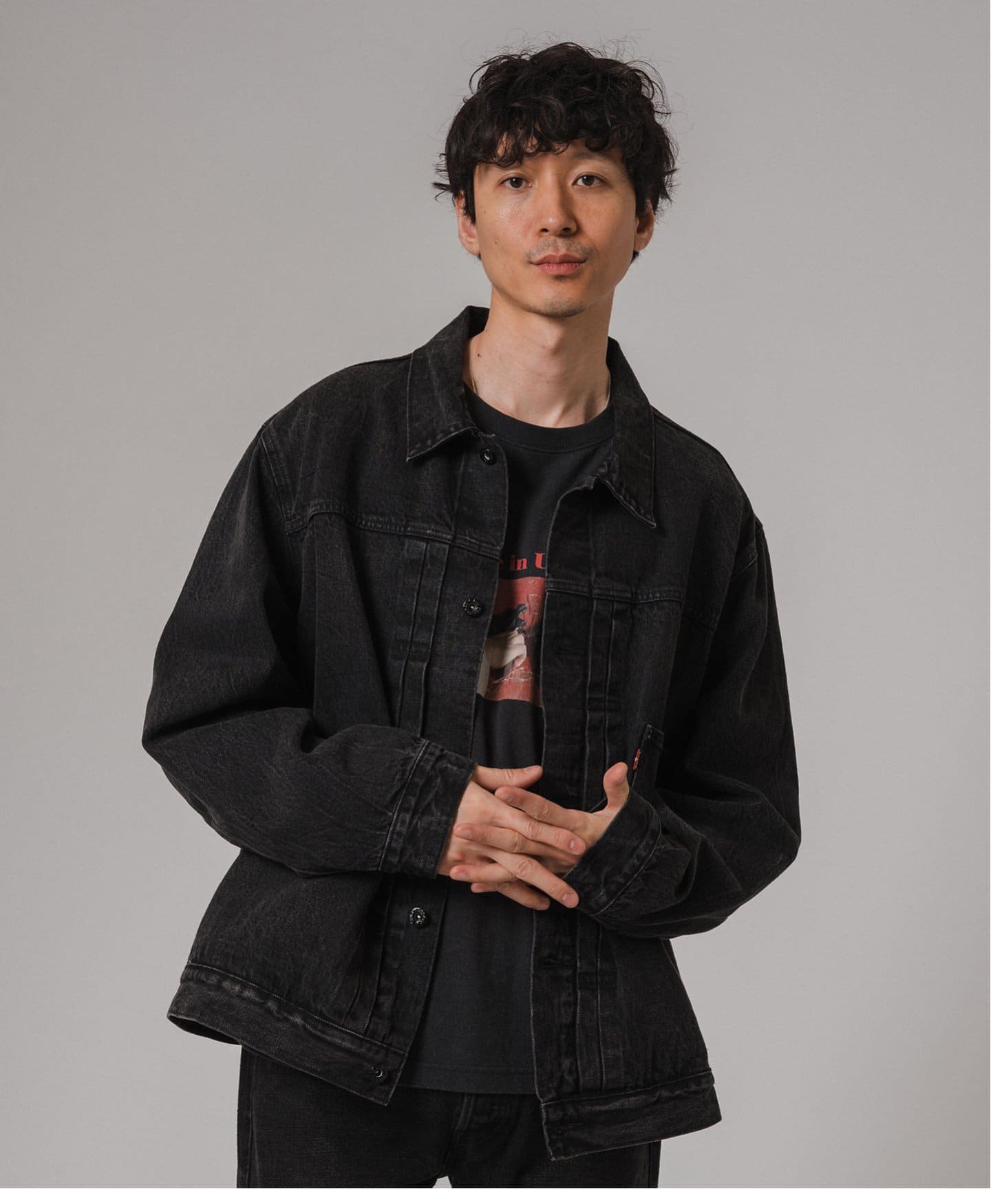 Levi's(リーバイス) 30th 別注 Type 1 Trucker Jacket BLACK（デニム