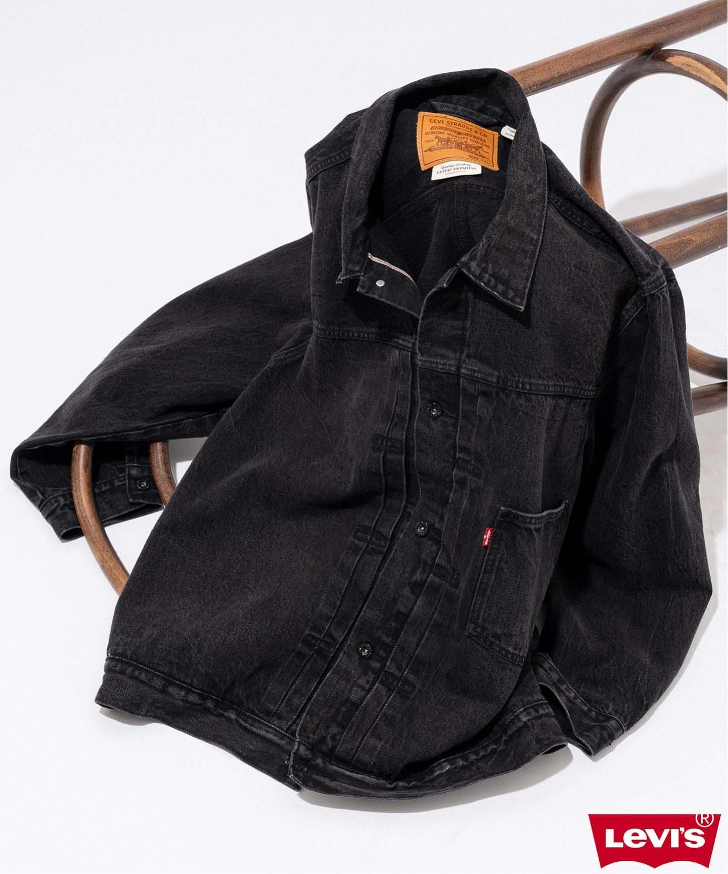 Levi's(リーバイス) 30th 別注 Type 1 Trucker Jacket BLACK（デニム