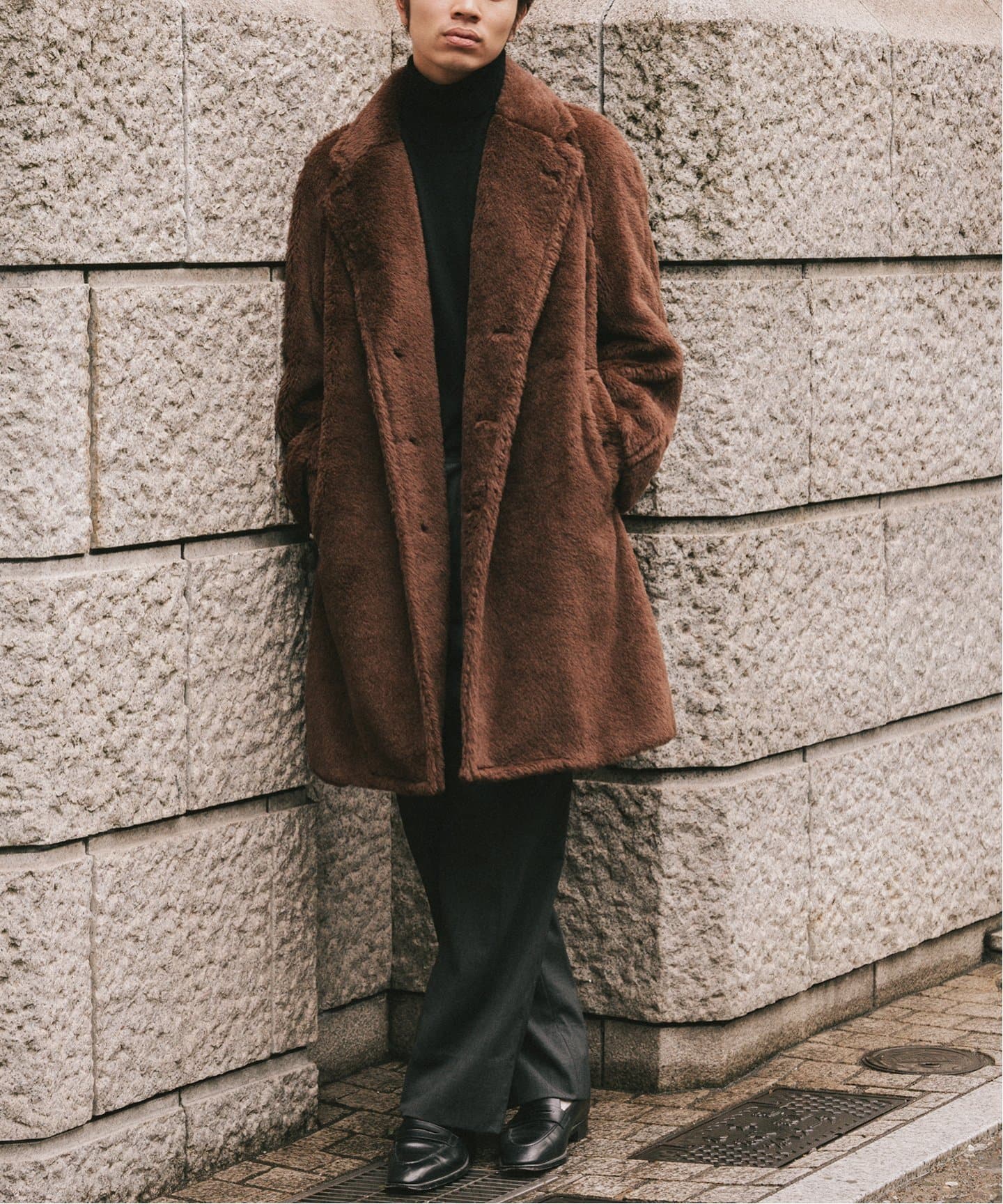 INVERTERE / インバーティア】別注 アルパカ コート（その他ブルゾン