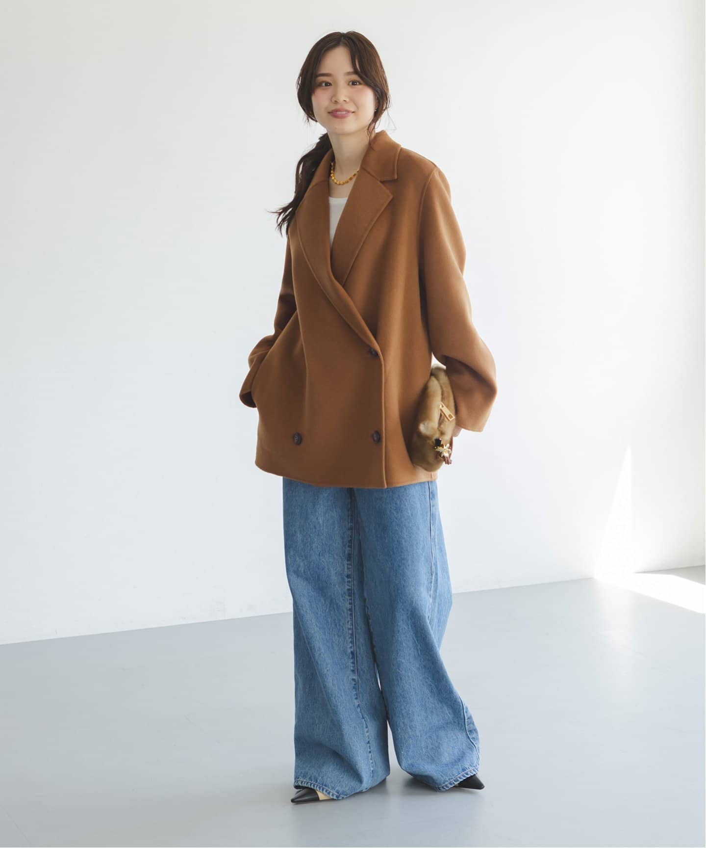 Super160sチェスターミドルコート（チェスターコート）｜NOBLE