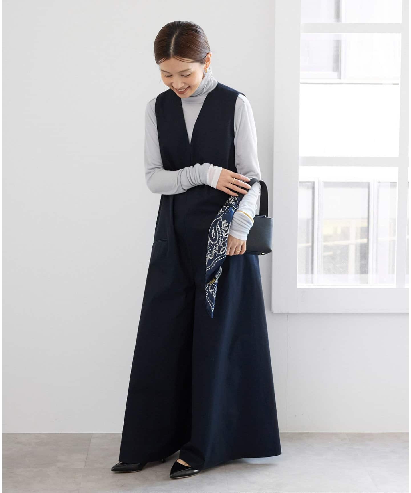 ワイドオールインワン（つなぎ／オールインワン）｜IENA（イエナ）の