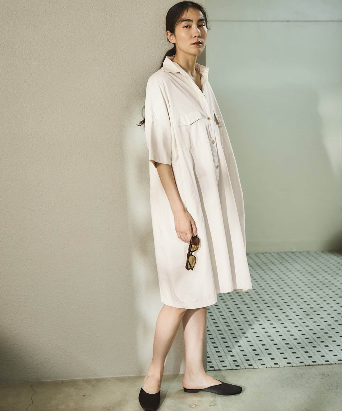 C.ブロードショートオールインワン（つなぎ／オールインワン）｜IENA