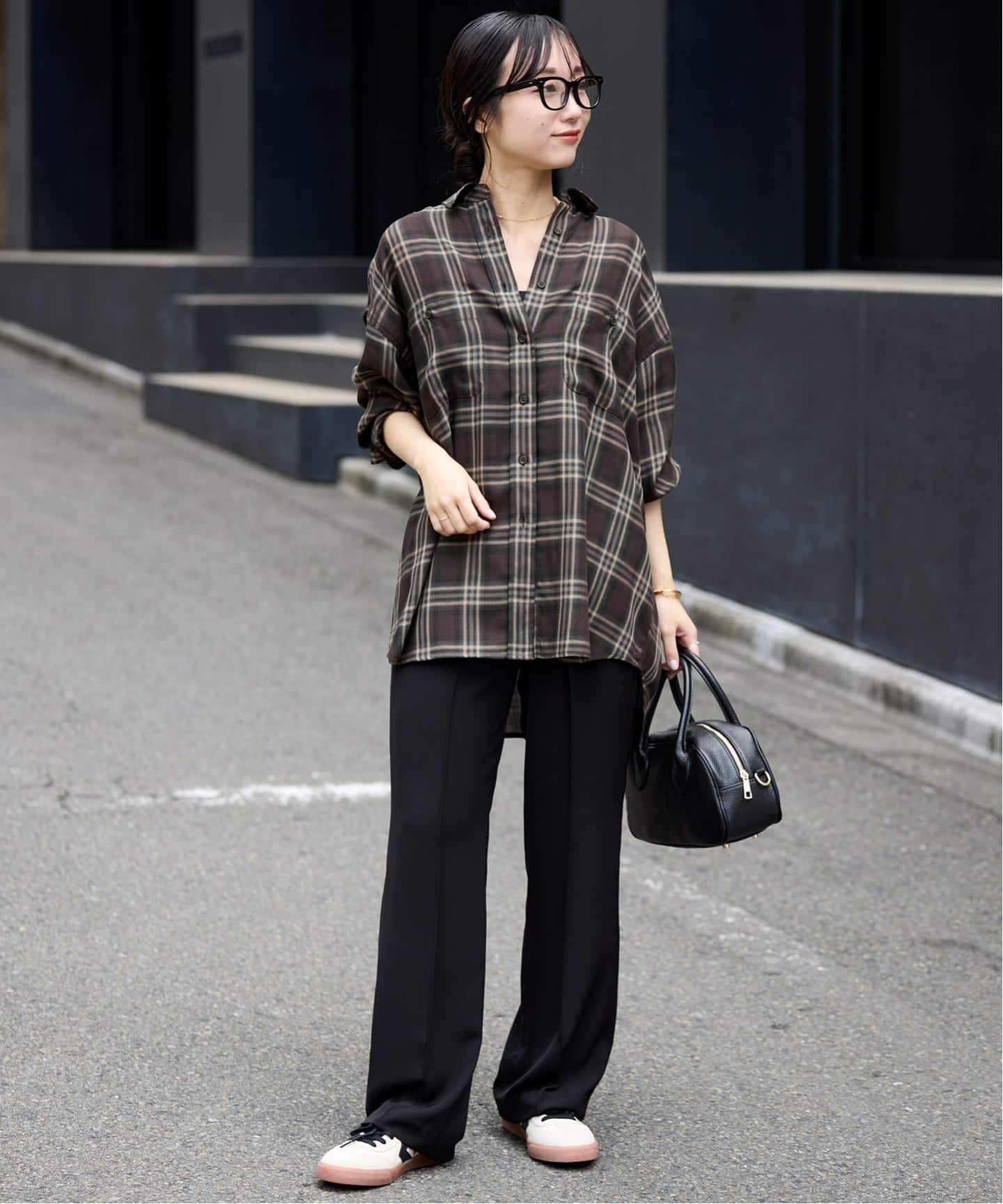 追加》ビエラチェックルーズシャツ（シャツ／ブラウス）｜SLOBE IENA