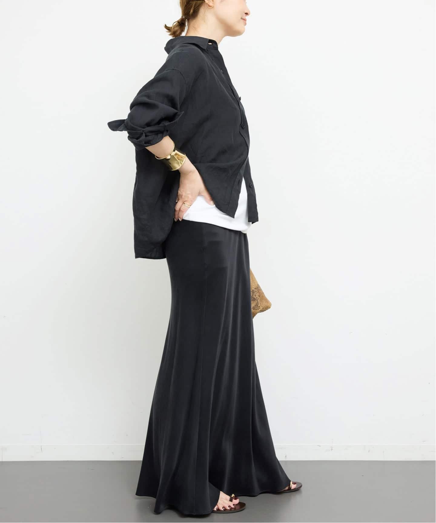追加 Cu/R Maxi スカート（ロング・マキシ丈スカート）｜Deuxieme