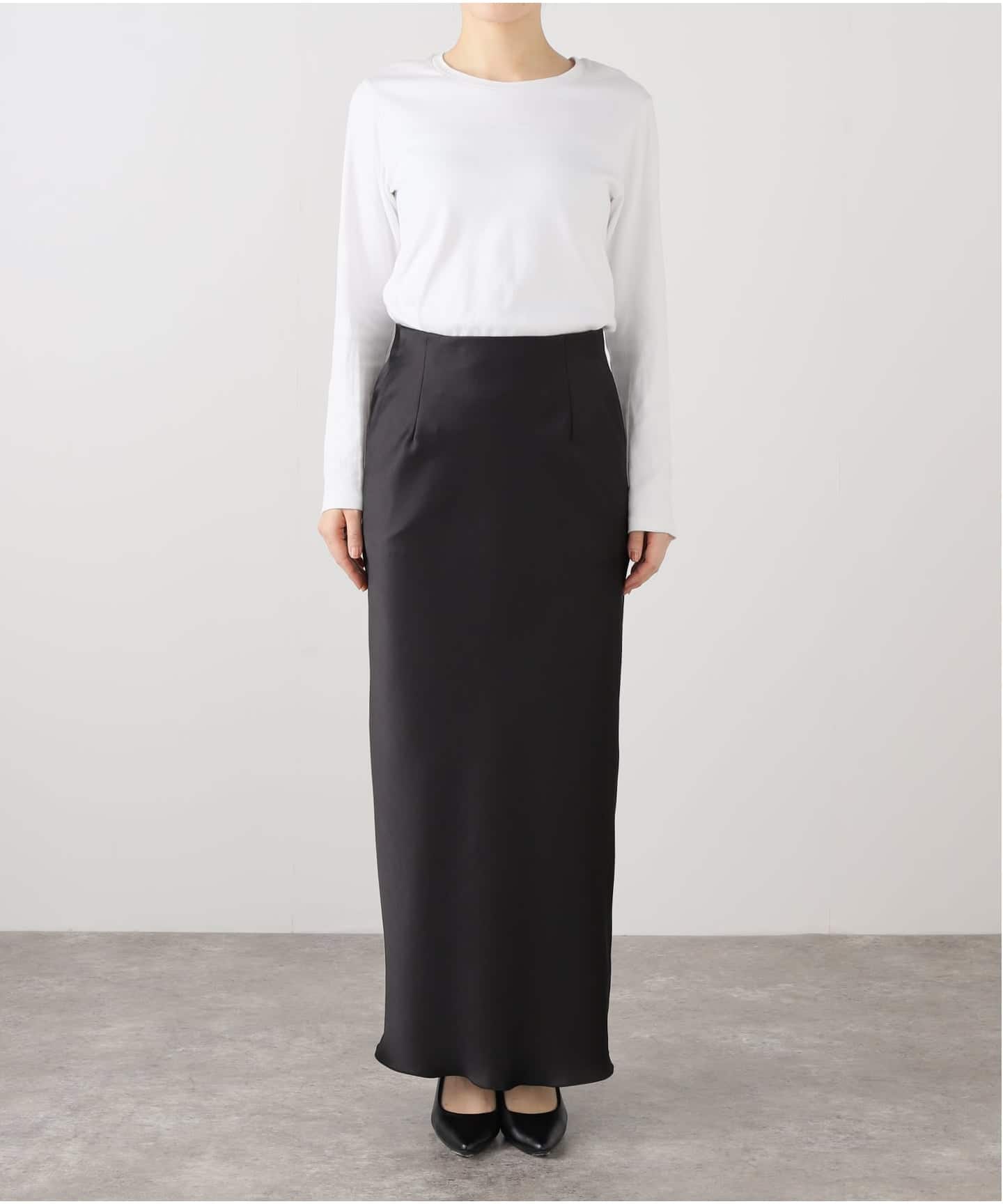 追加》vintage satin tight スカート（ロング・マキシ丈スカート