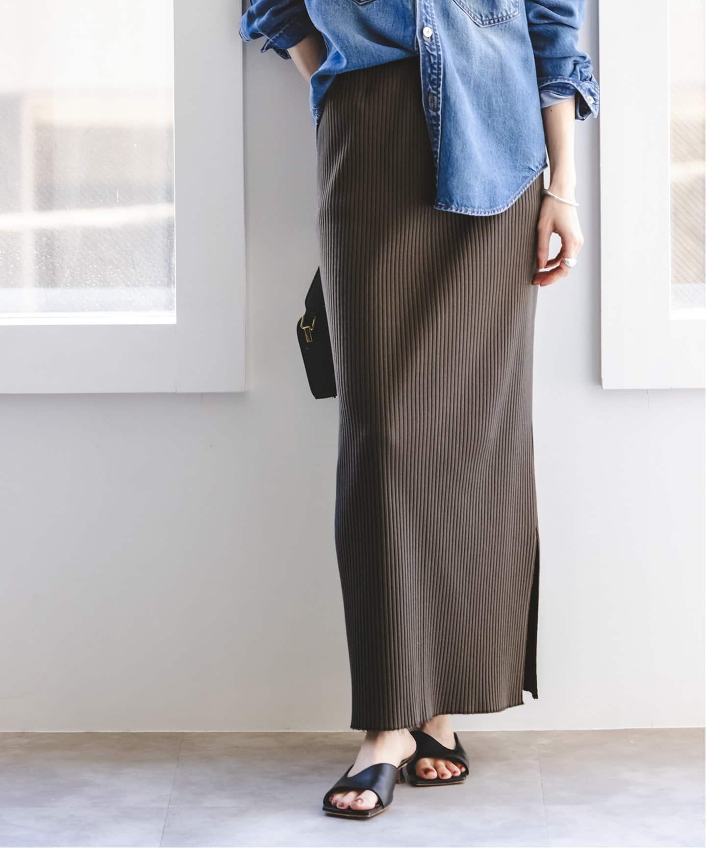 追加》トタンテレコタイトスカート 16（ロング・マキシ丈スカート