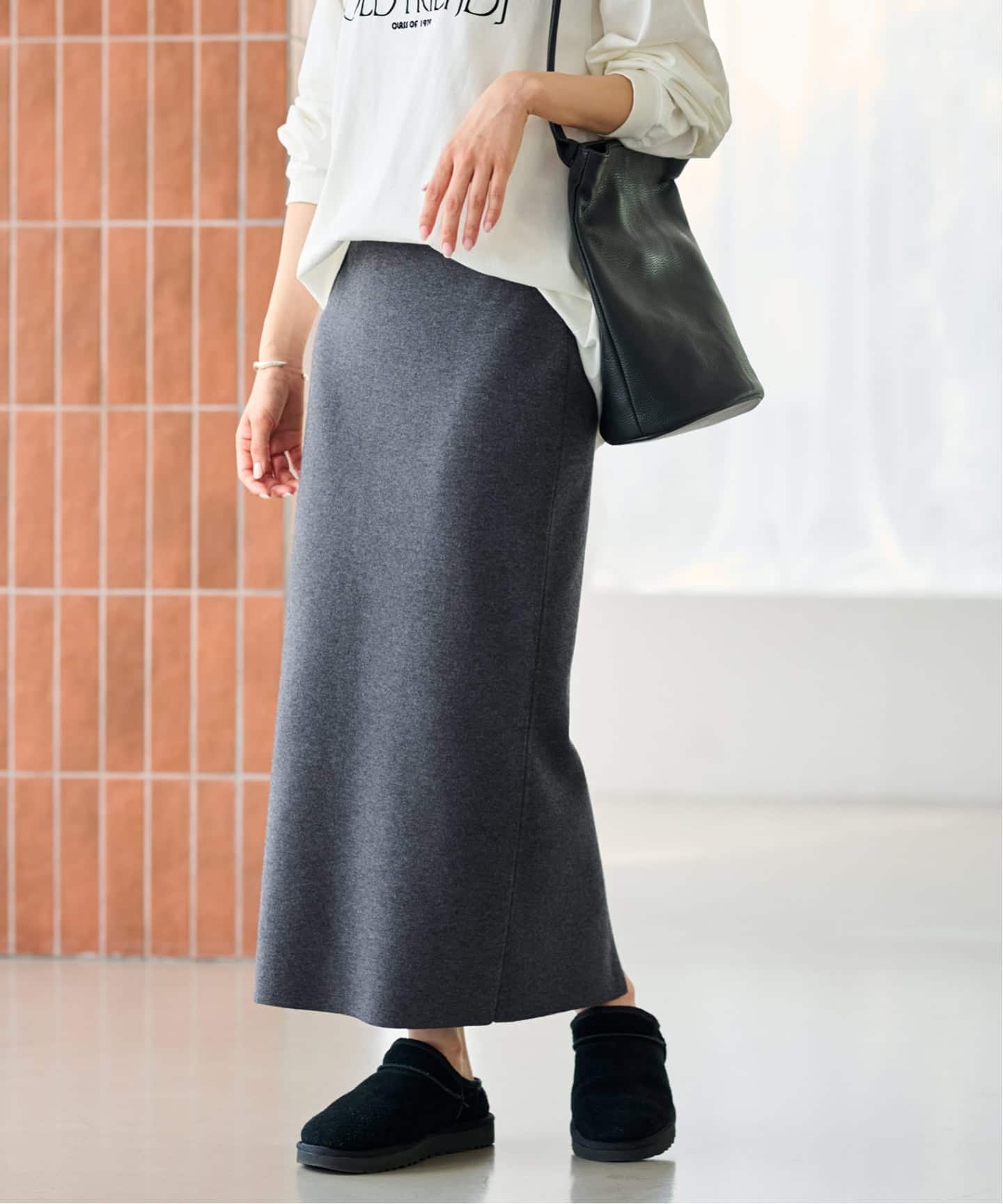≪追加≫総針タイトスカート（ロング・マキシ丈スカート）｜FRAMeWORK