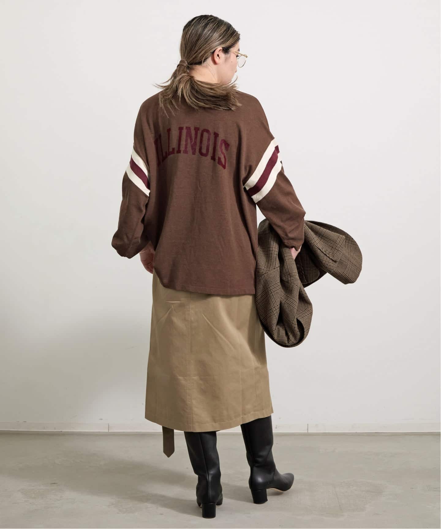 REMI RELIEF/レミ レリーフ】 FOOTBALL LONG SLEEVE T-SHIRTS（Tシャツ