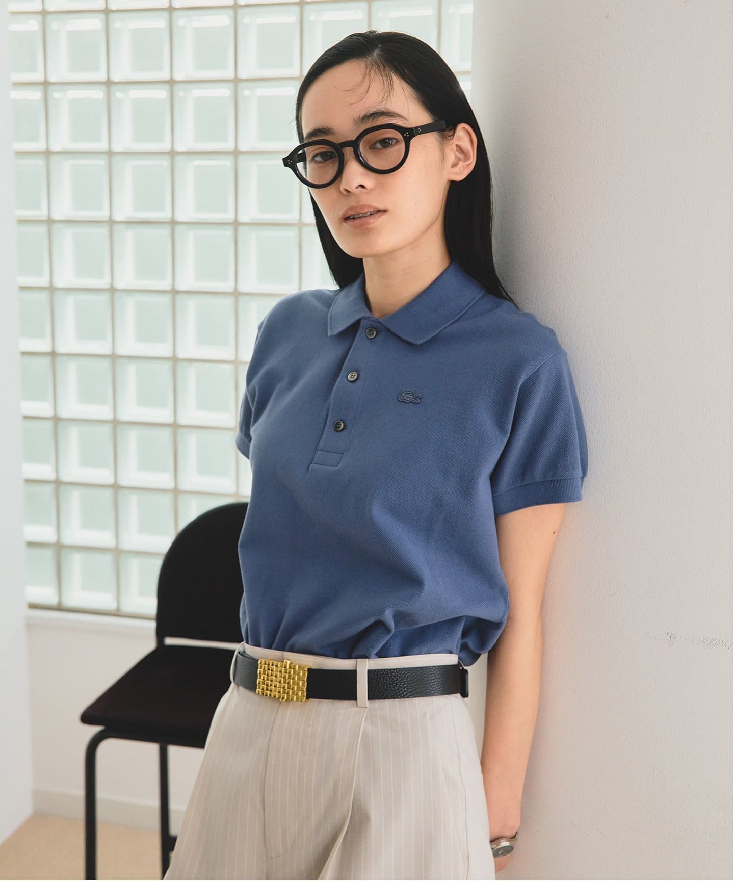 LACOSTE/ラコステ 別注 POLO SHIRTS ポロシャツ（ポロシャツ）｜IENA
