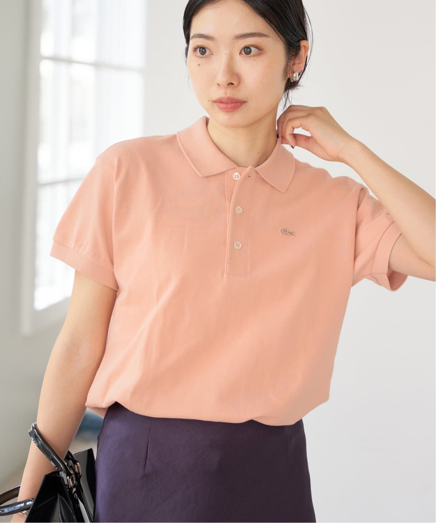 LACOSTE/ラコステ 別注 POLO SHIRTS ポロシャツ（ポロシャツ）｜IENA