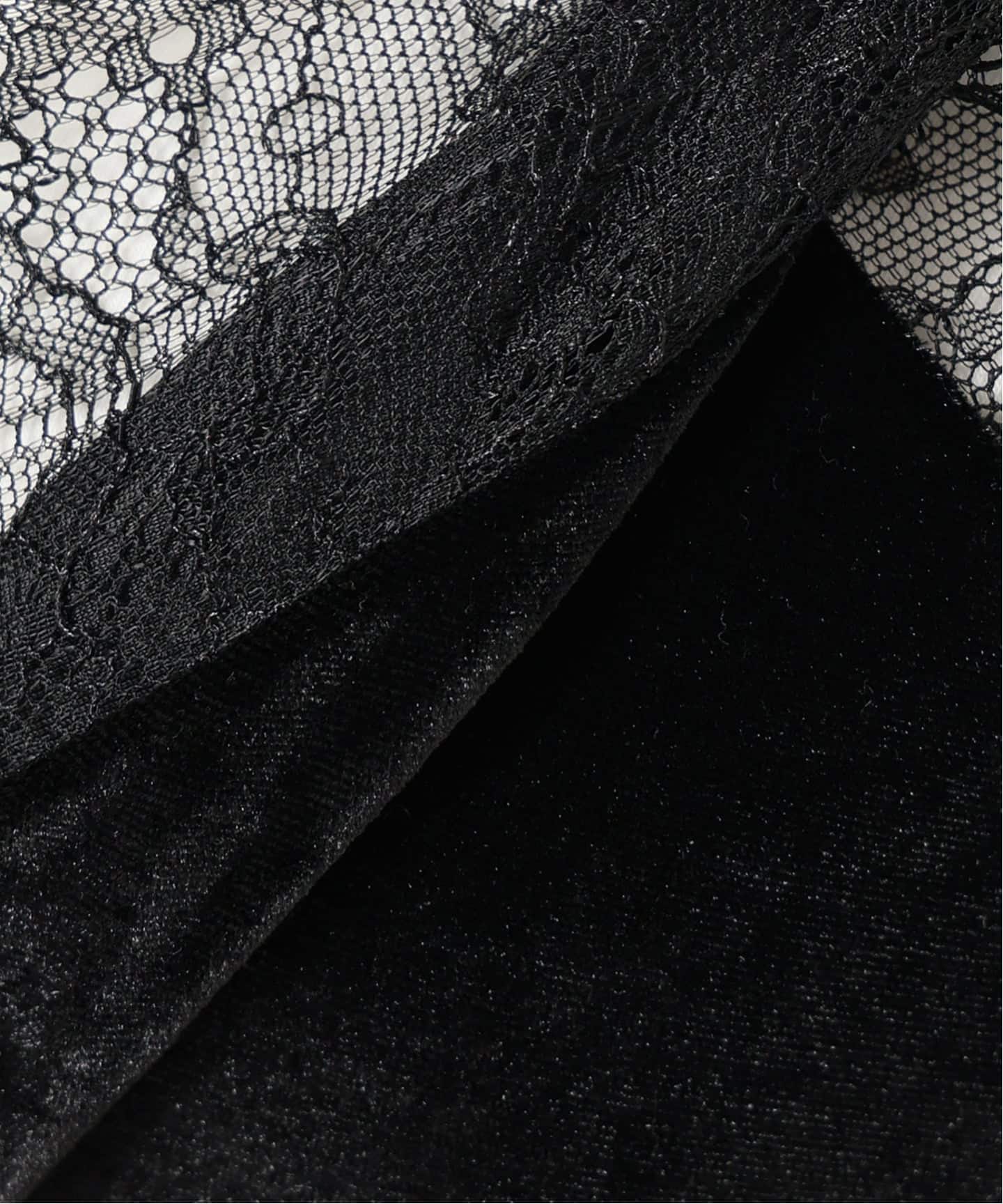 miller/ミラー SLOBE別注 ベロアレースミャミソール（キャミソール