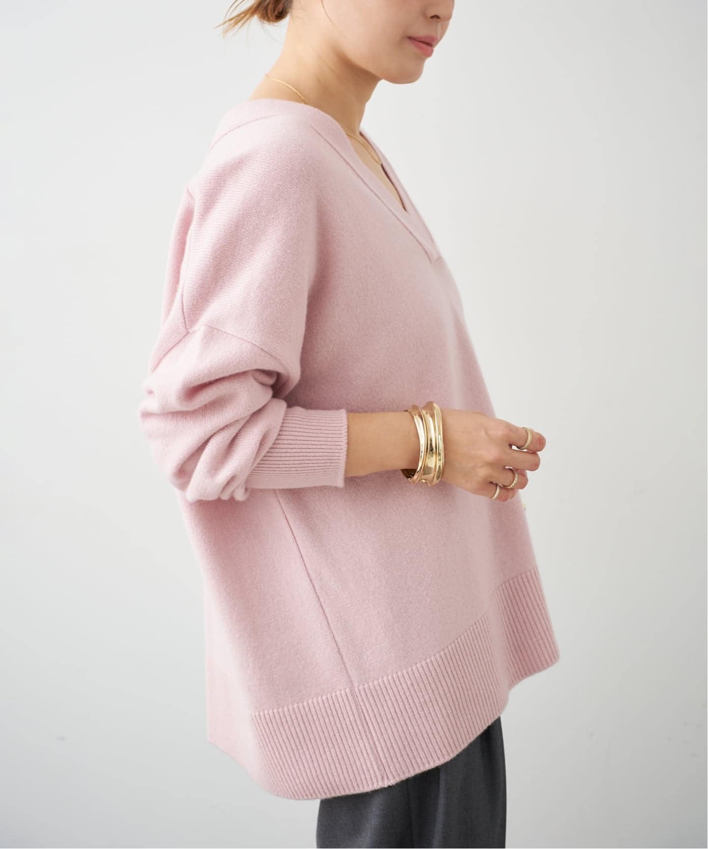 OLBIA Vネック プルオーバー（ニット／セーター）｜Deuxieme Classe