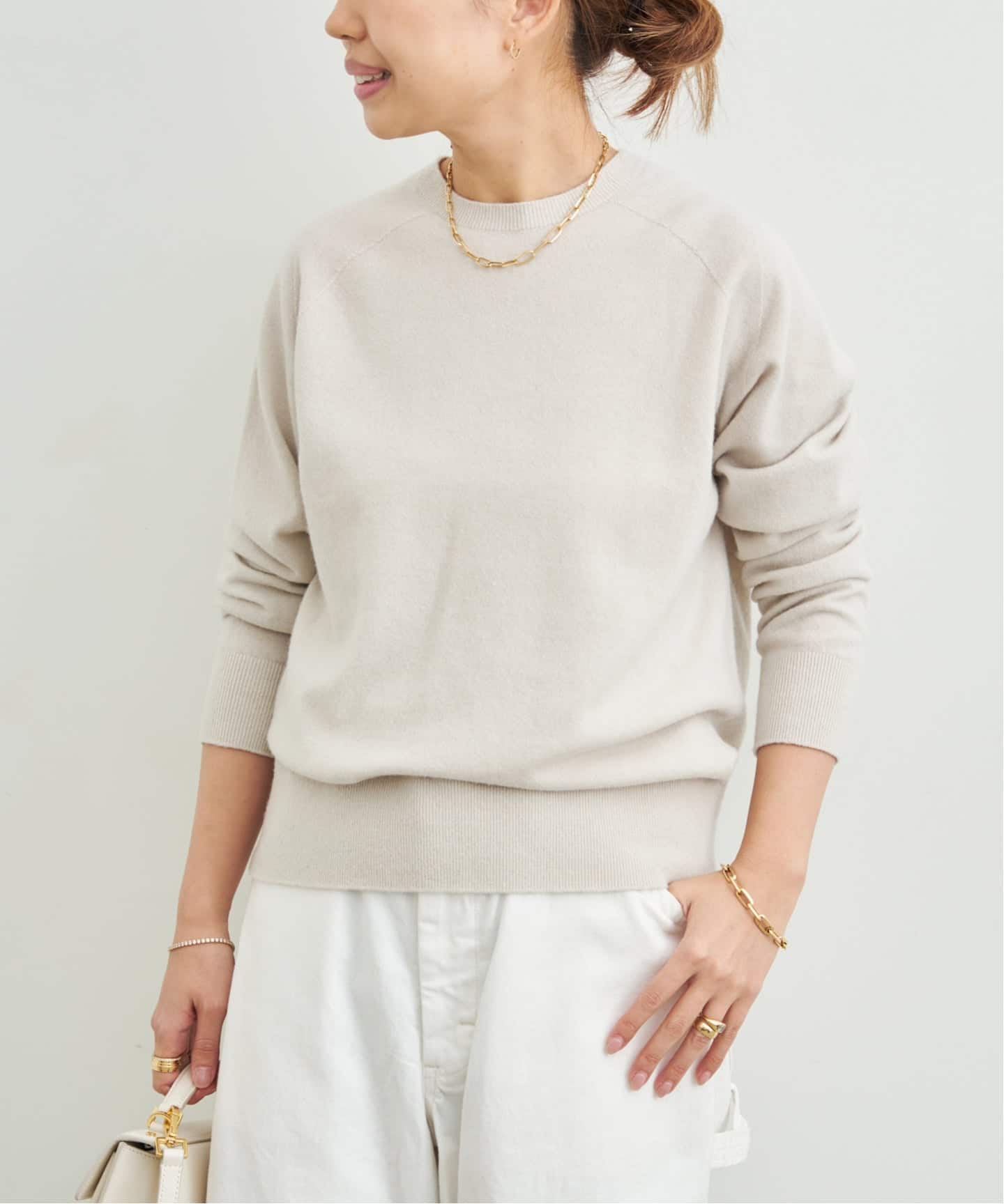 CAPRI クルーネック プルオーバー（ニット／セーター）｜Deuxieme