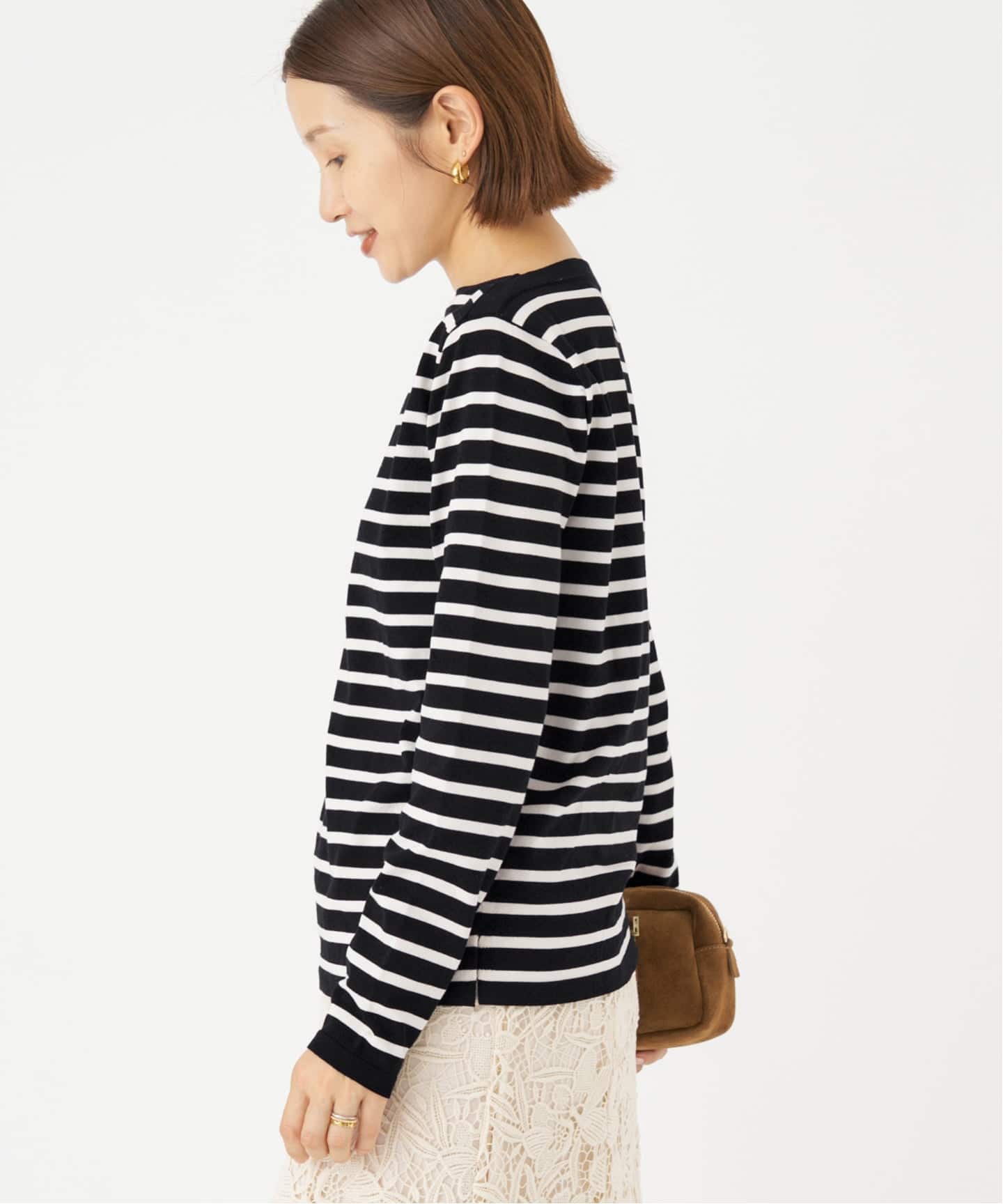 追加2》SEATTLEボーダープルオーバー（ニット／セーター）｜IENA