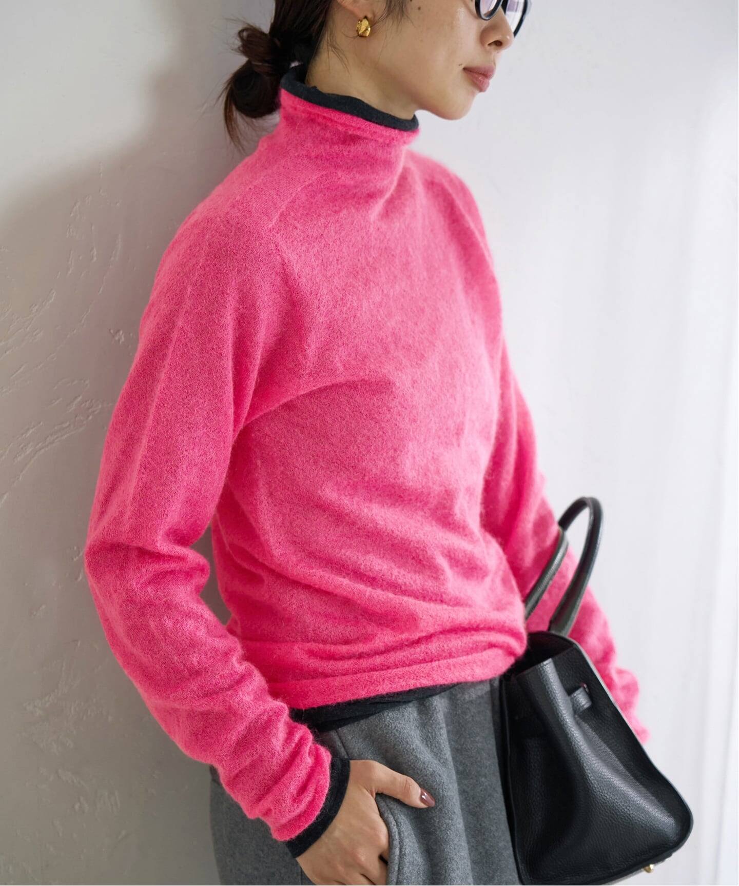 追加》SUPER Kid MIX モヘアシアープルオーバー（ニット／セーター