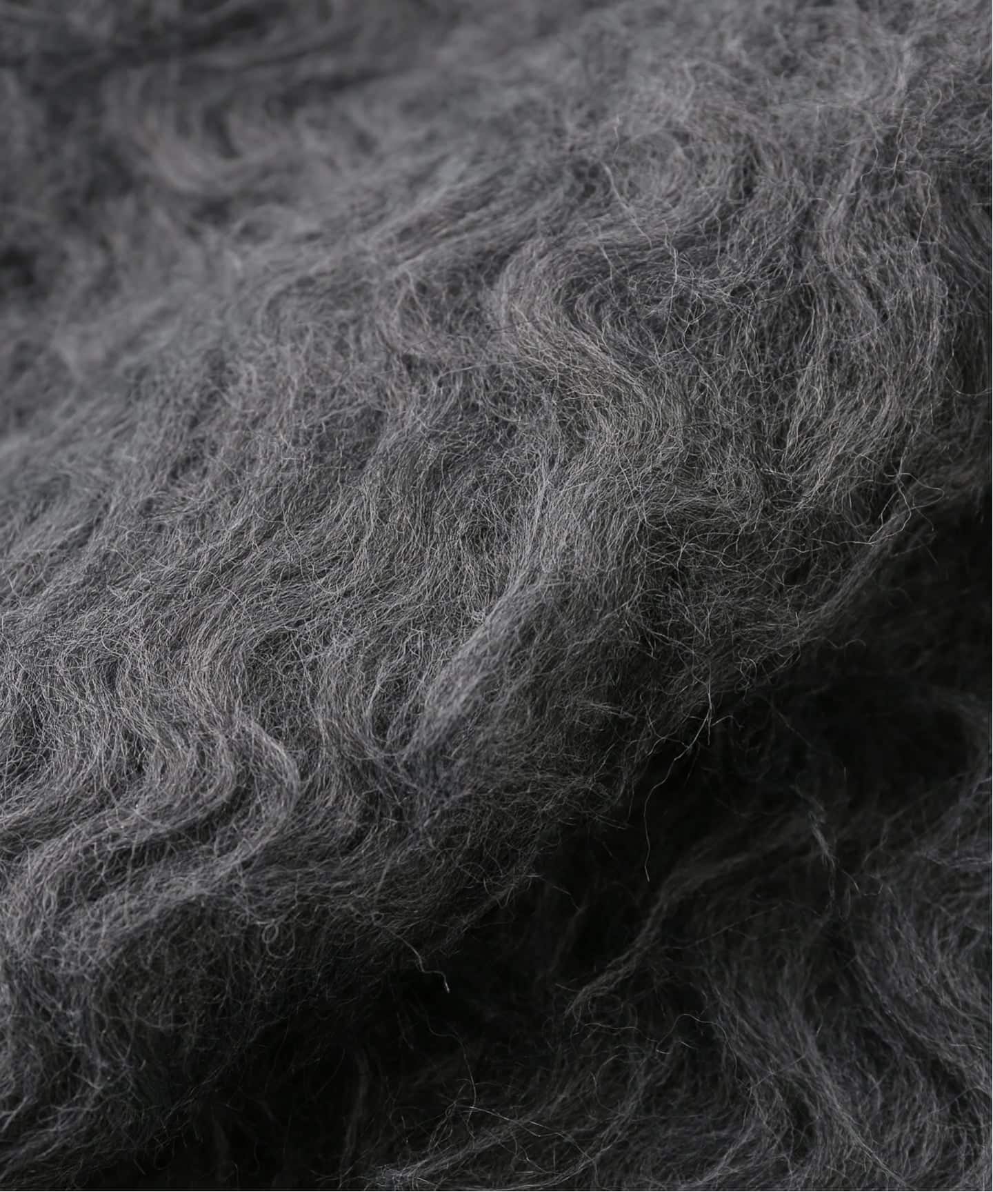 determ/デターム Open Back Shaggy Turtleneck Knit（ニット／セーター