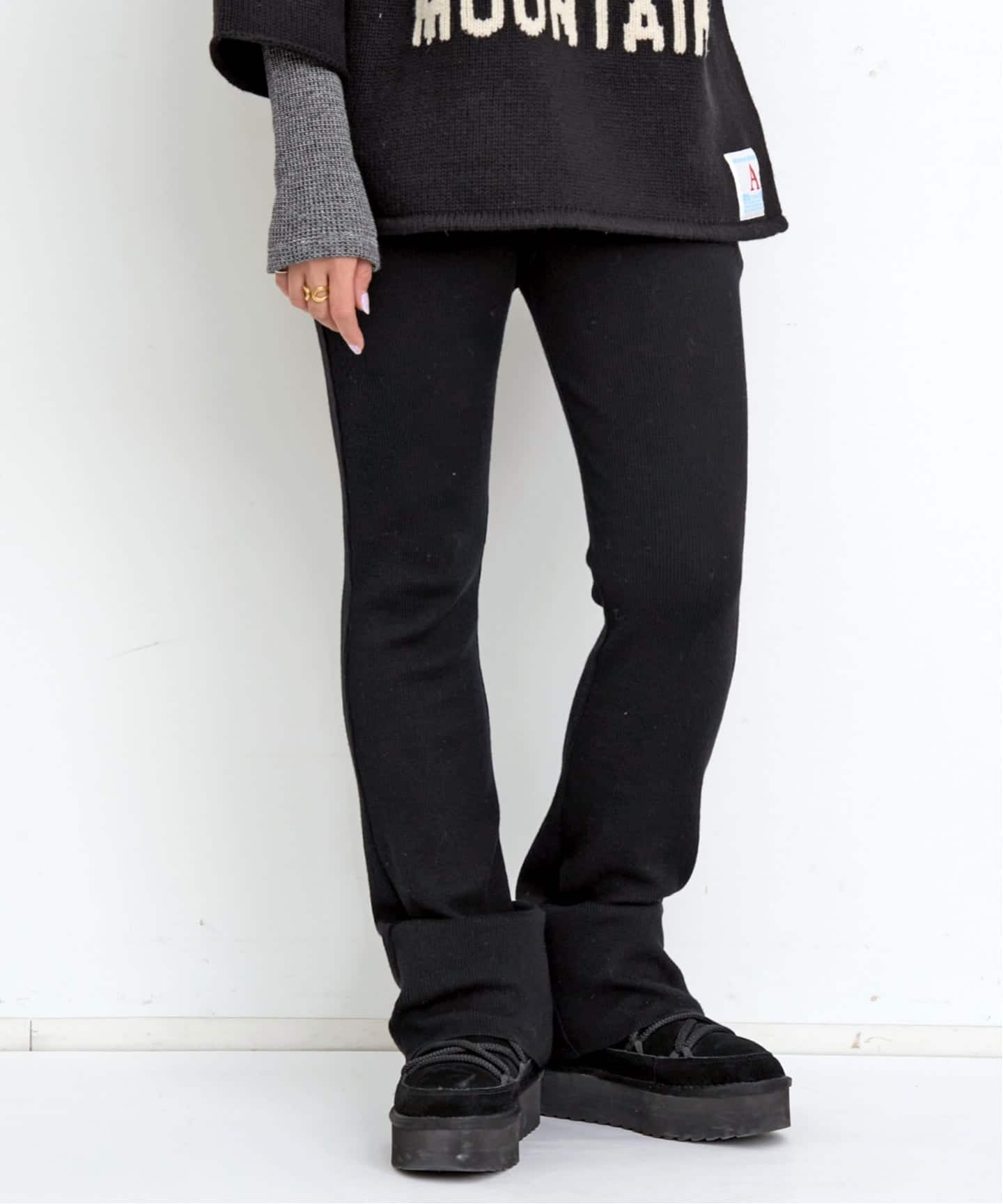 RIB KNIT LEGGINGS（レギンス・スパッツ）｜L'Appartement