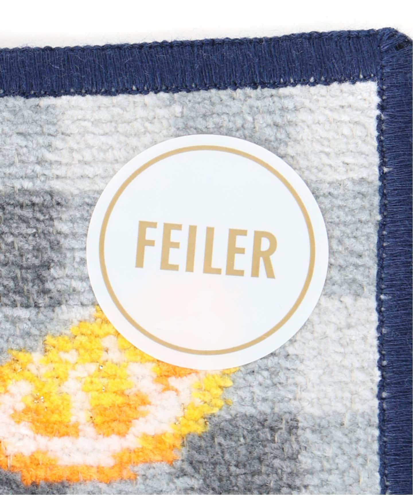 FEILER/フェイラー】別注 PIQUE-NIQUE IENA 25*25（ネイビー