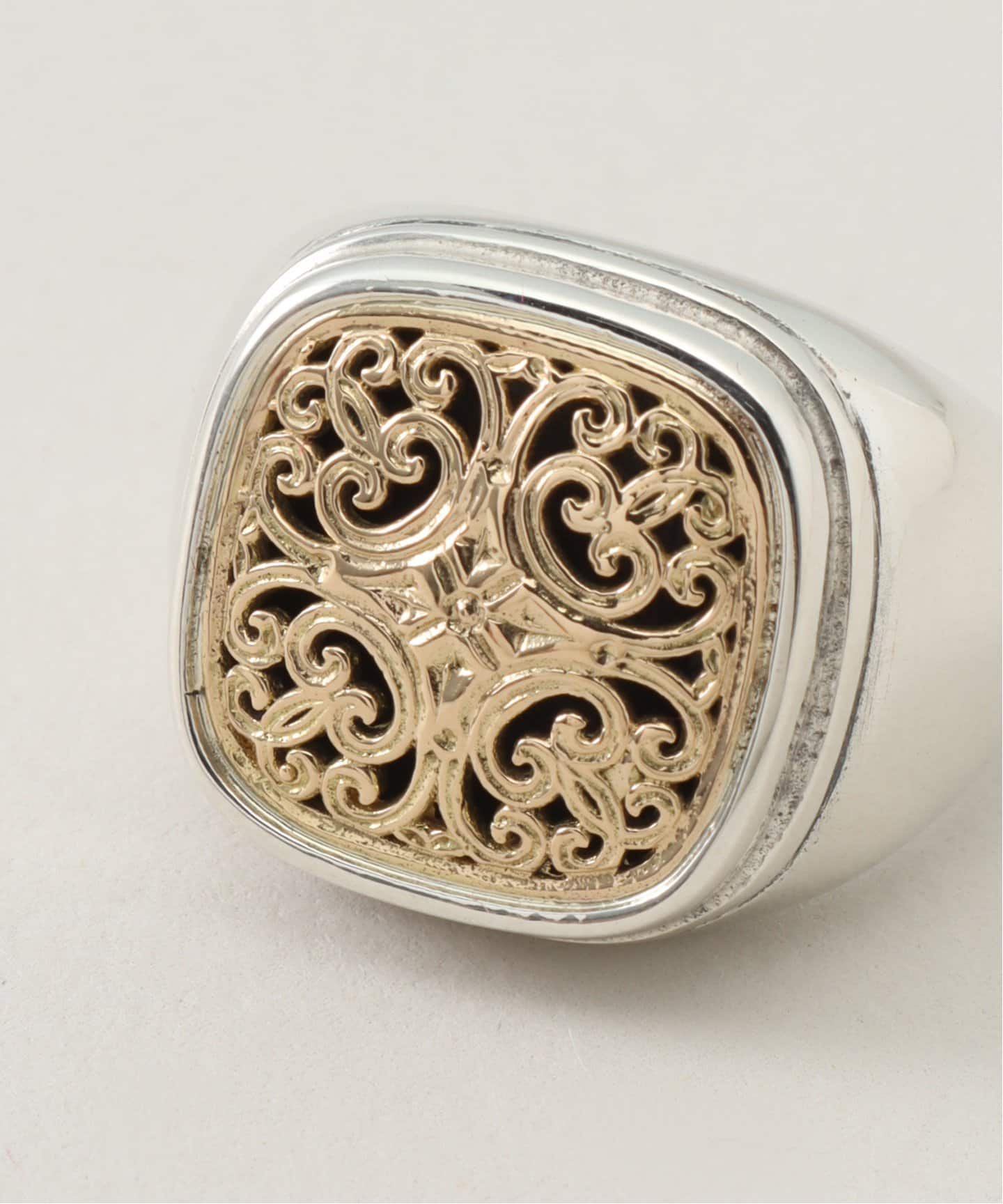 GEROCHRISTO ジェロクリスト Ring in 18K Gold and Sterlin 20477