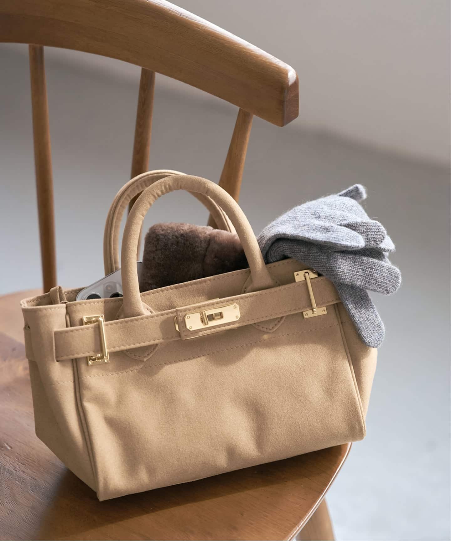 SITA PARANTICA/シータパランティカ * SS 別注フェイクスエードトート