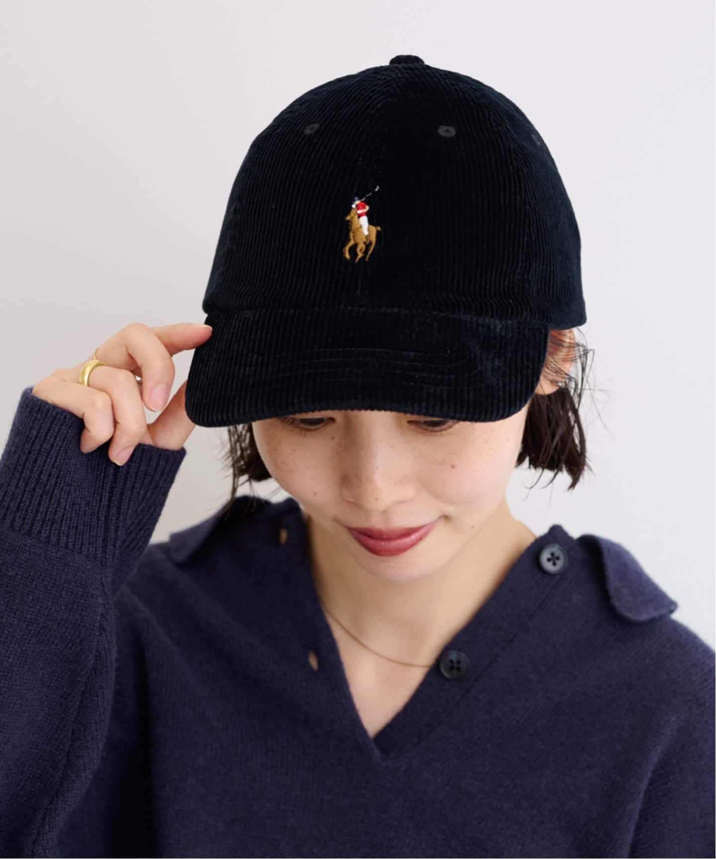 POLO RALPH LAUREN / ポロ ラルフ ローレン】 COURDUROY CAP（キャップ