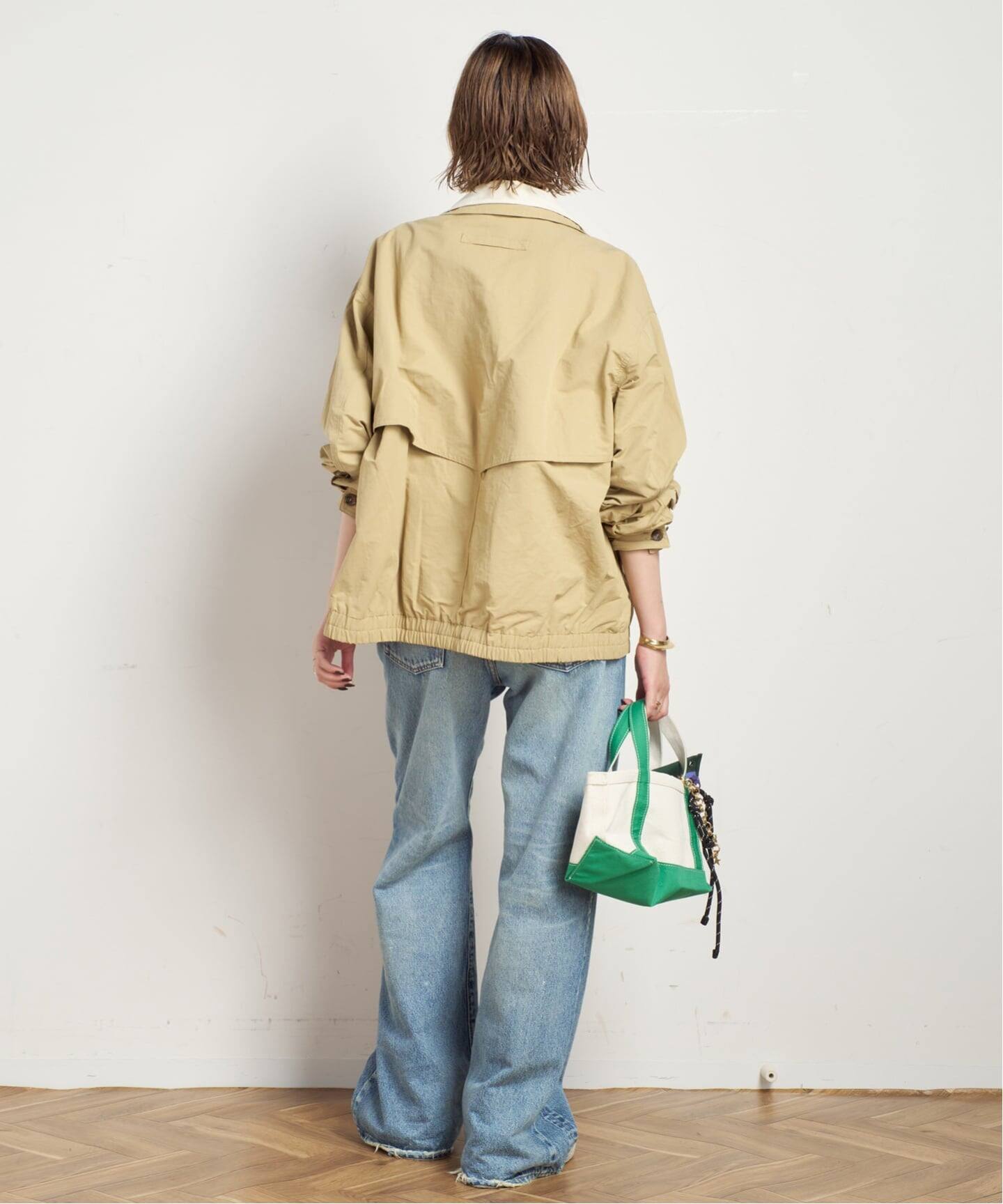 GREEN BUTTER/グリーンバター】Cotton Layered Trucker Jacket（その他