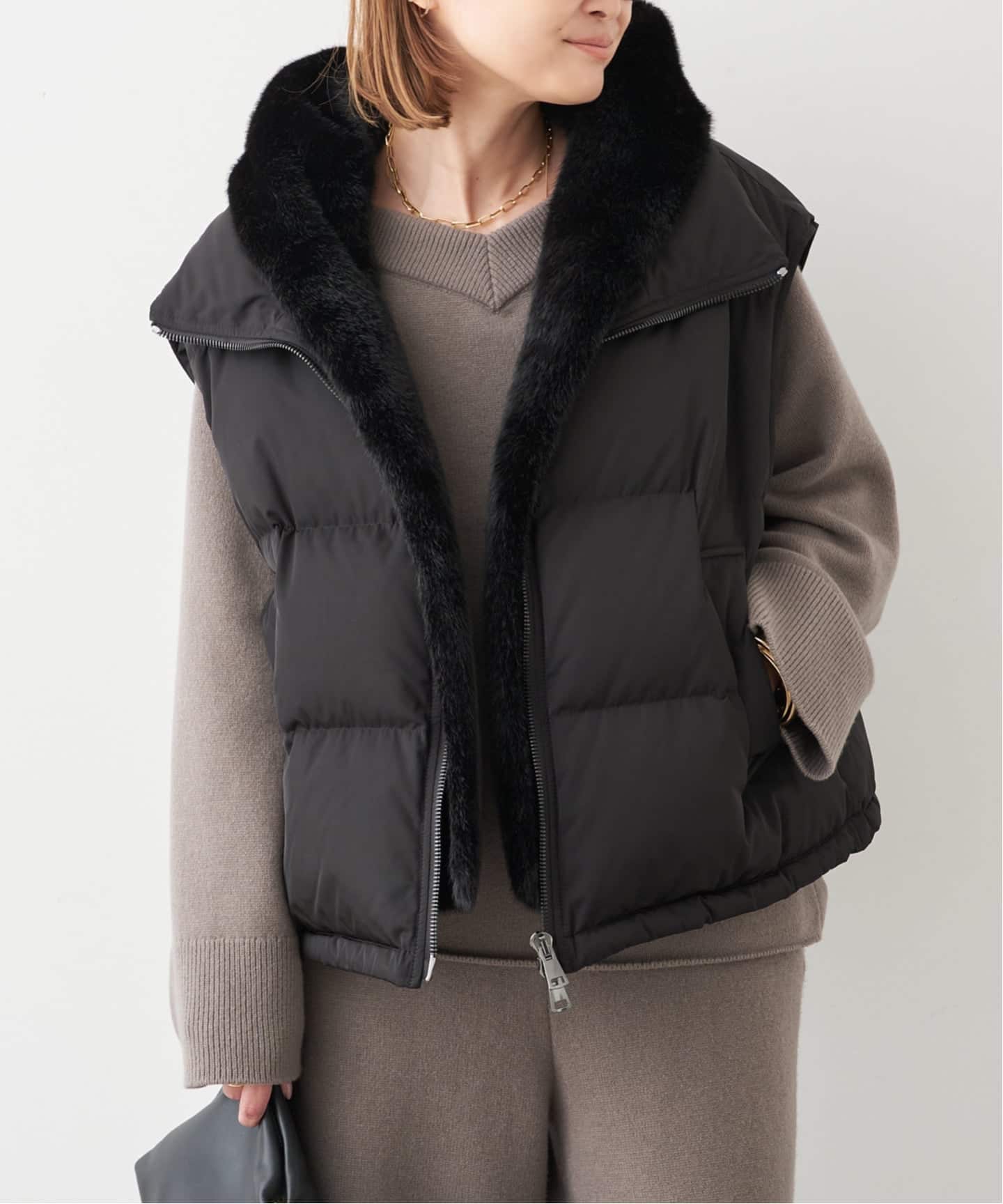 MY WHITE/マイホワイト】VEST（ダウン・中綿ベスト）｜Deuxieme Classe