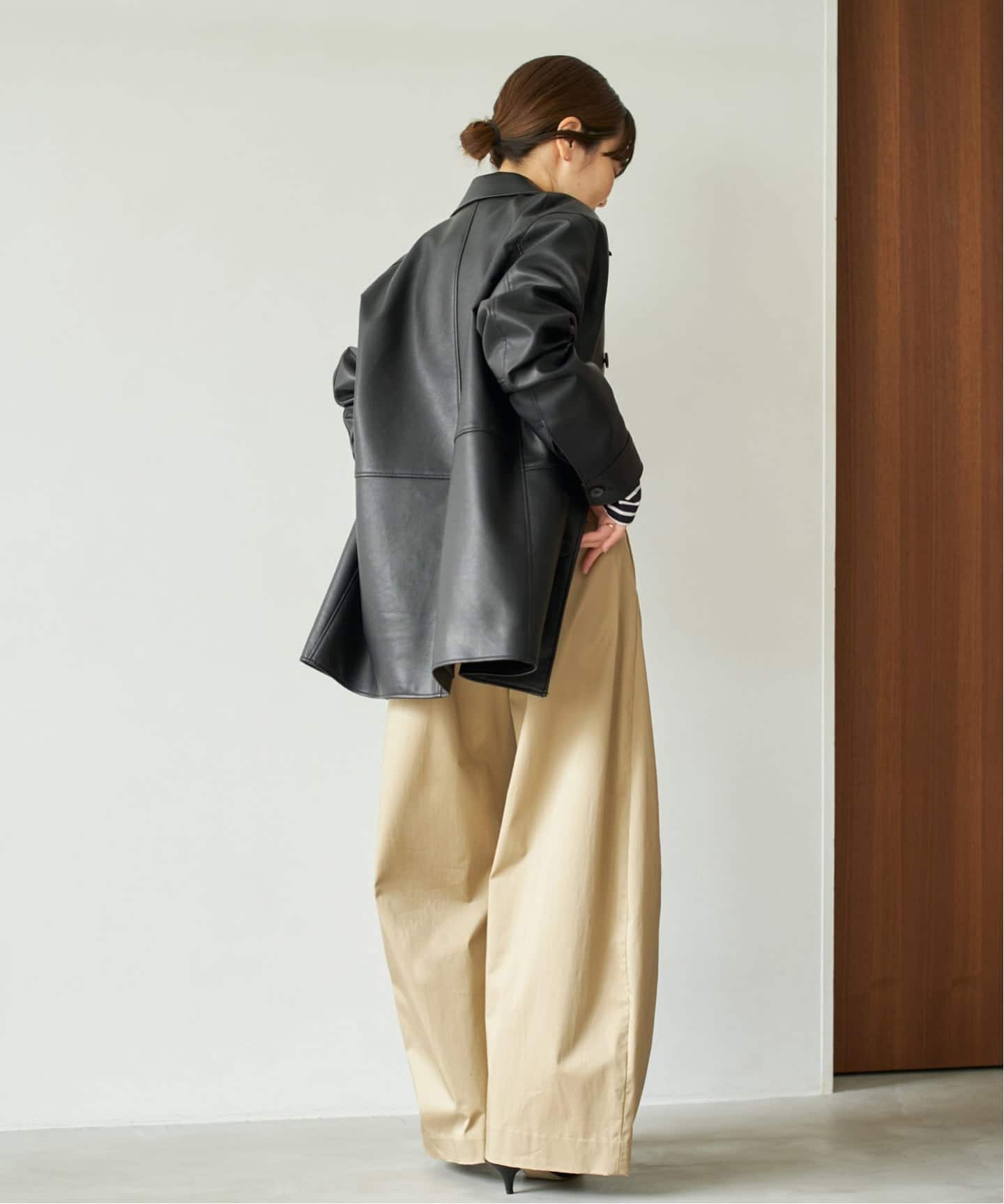 Leather Like Car コート（その他ブルゾン／アウター）｜Plage