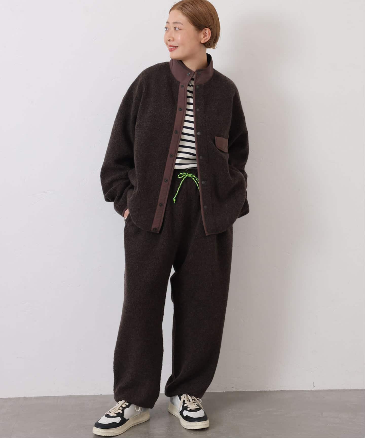 221VILLAGE】 WOOL PILE CD（ボア・フリース）｜journal standard luxe