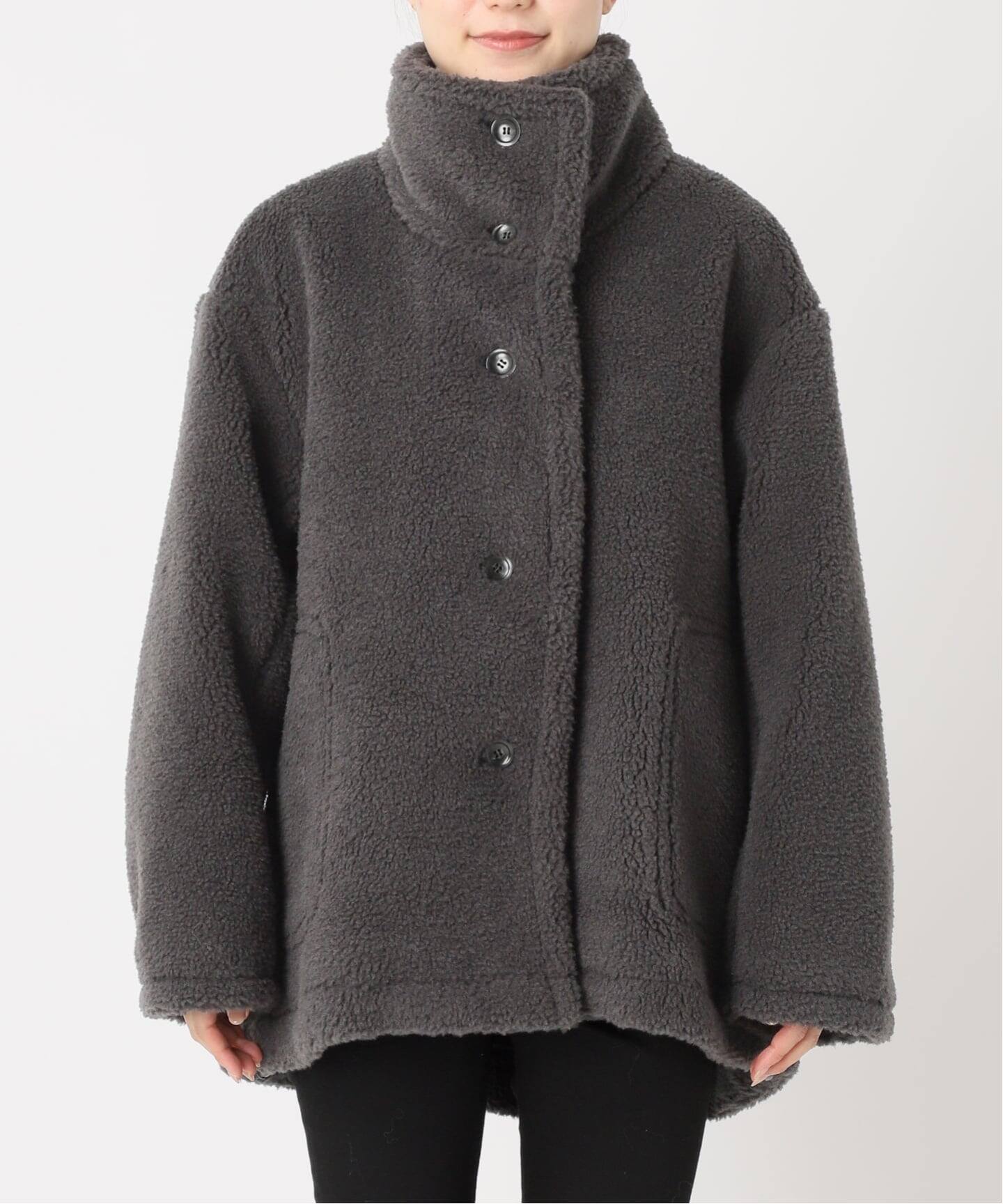 追加》エコファーショートブルゾン（ボア・フリース）｜JOURNAL