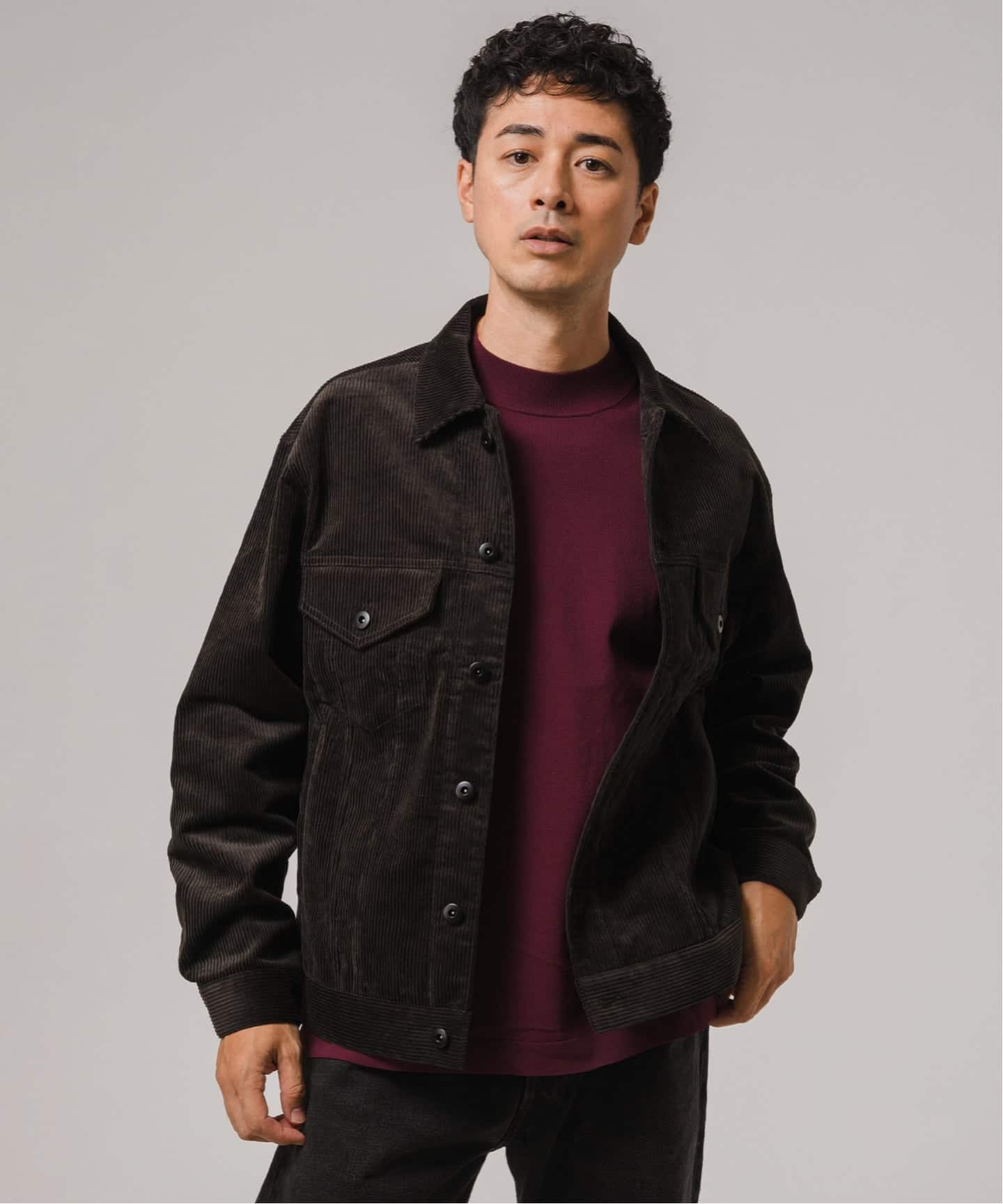 コーデュロイ トラッカー ジャケット（その他ブルゾン／アウター