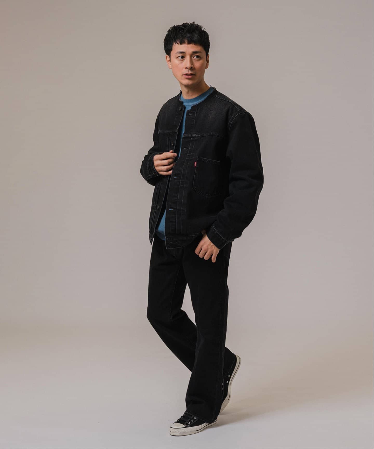 再入荷》Levi's(リーバイス) 別注 Type 1 Trucker Jacket BLACK