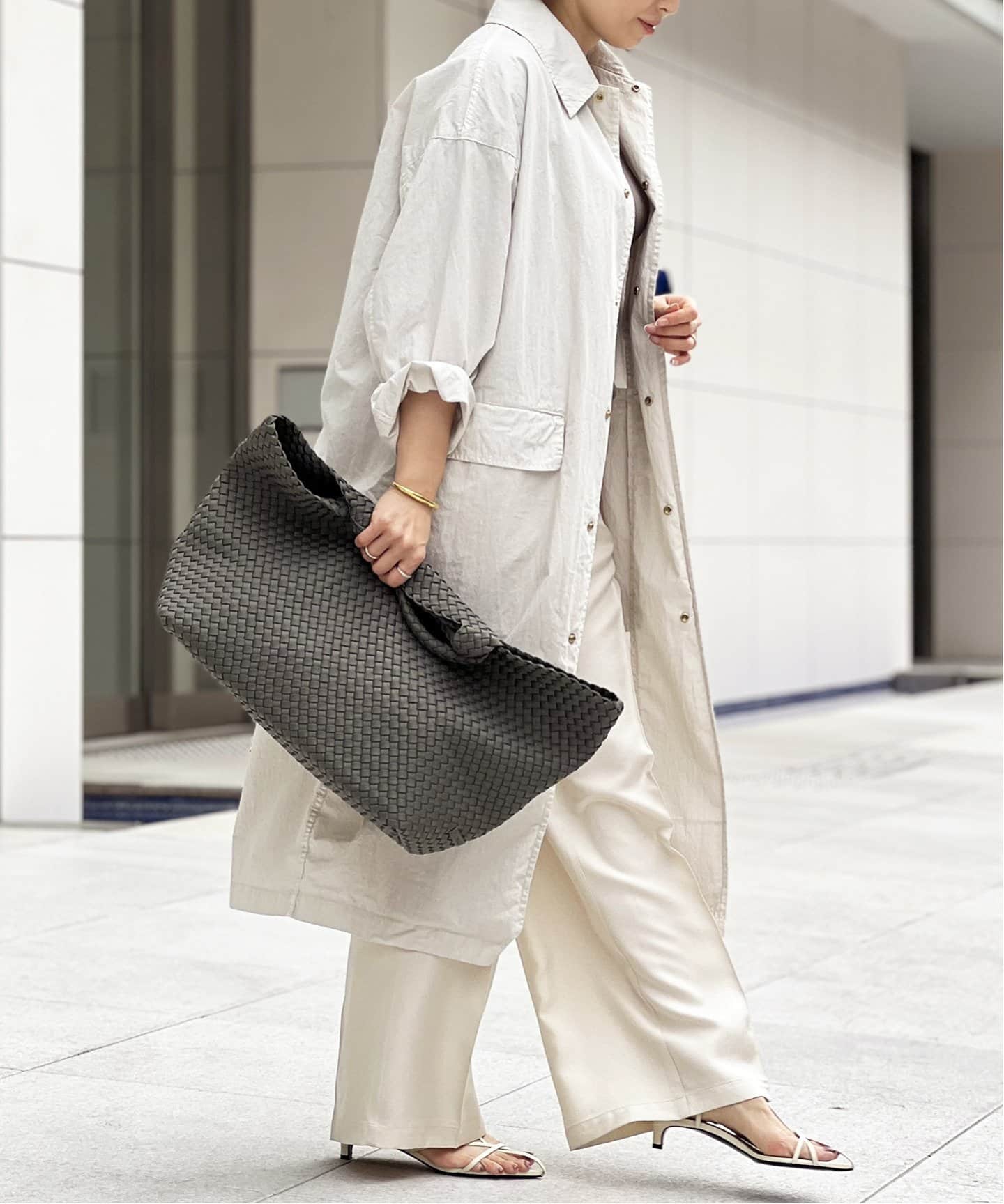 Captivating コート（ステンカラーコート）｜Deuxieme Classe