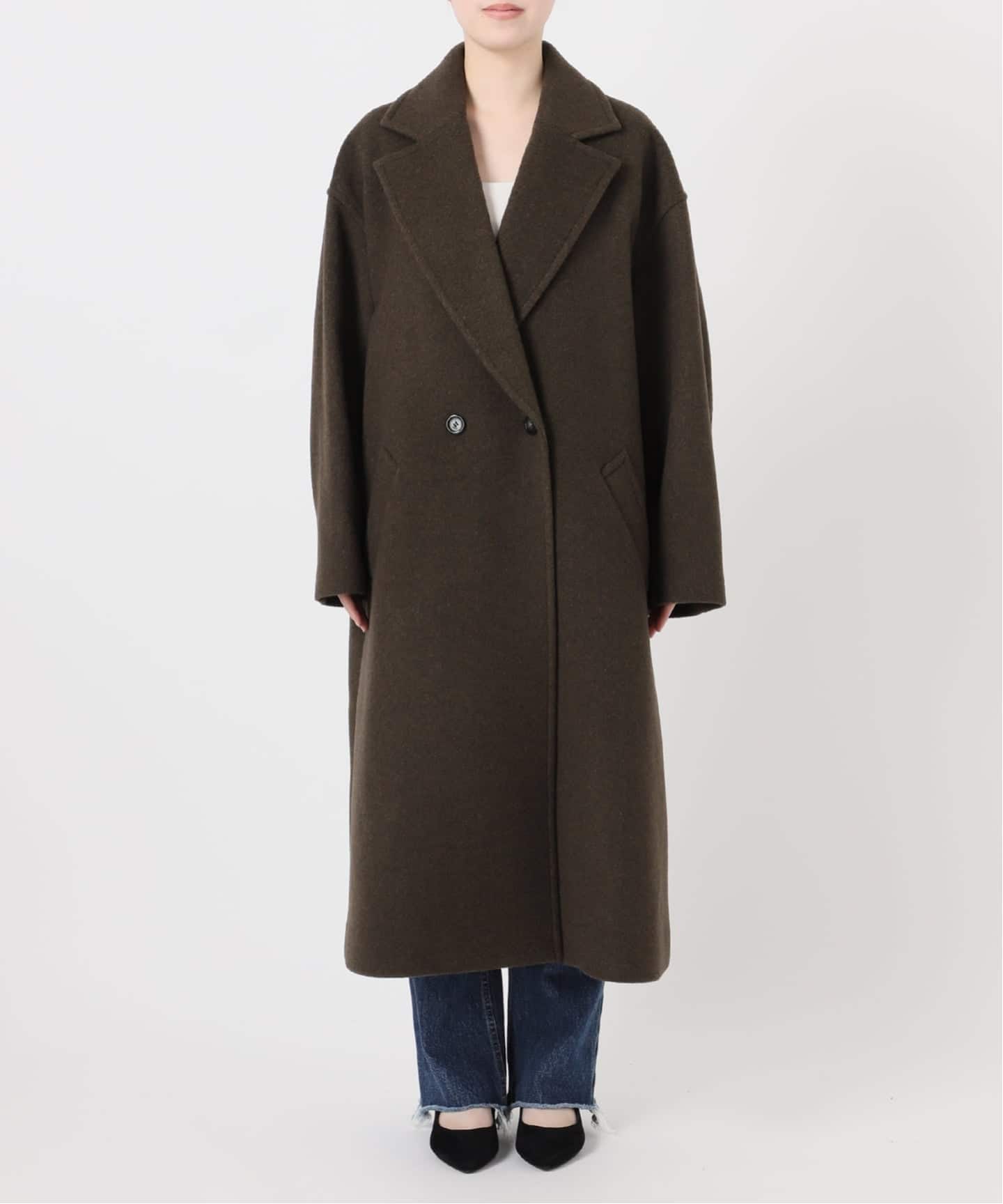 追加》SUPER120/MANTECOオーバーコート（その他ブルゾン／アウター