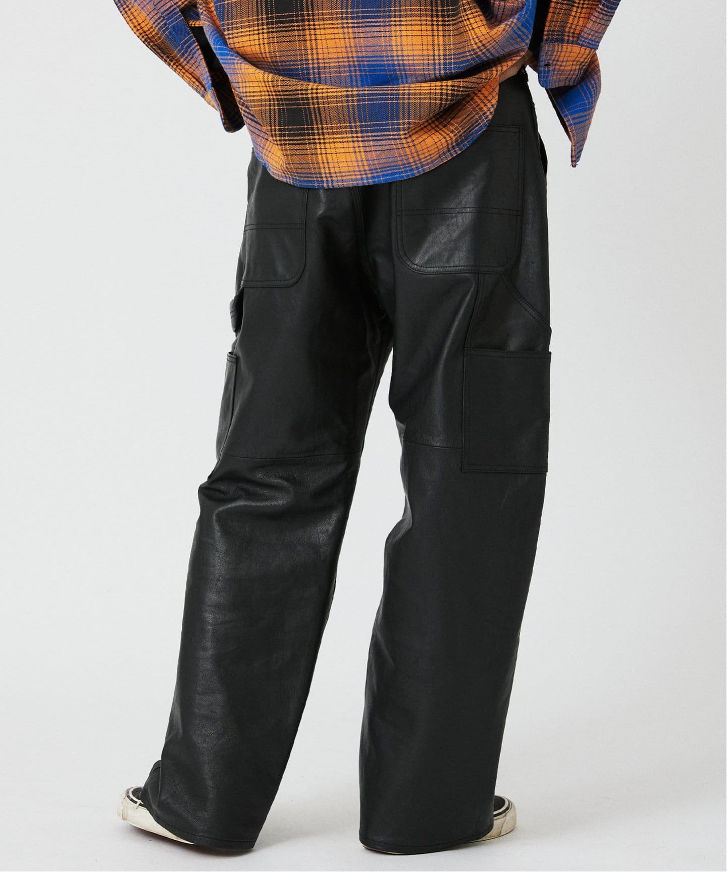 SKOOKUM / スクーカム 別注 ゴートレザー ペインターパンツ（その他