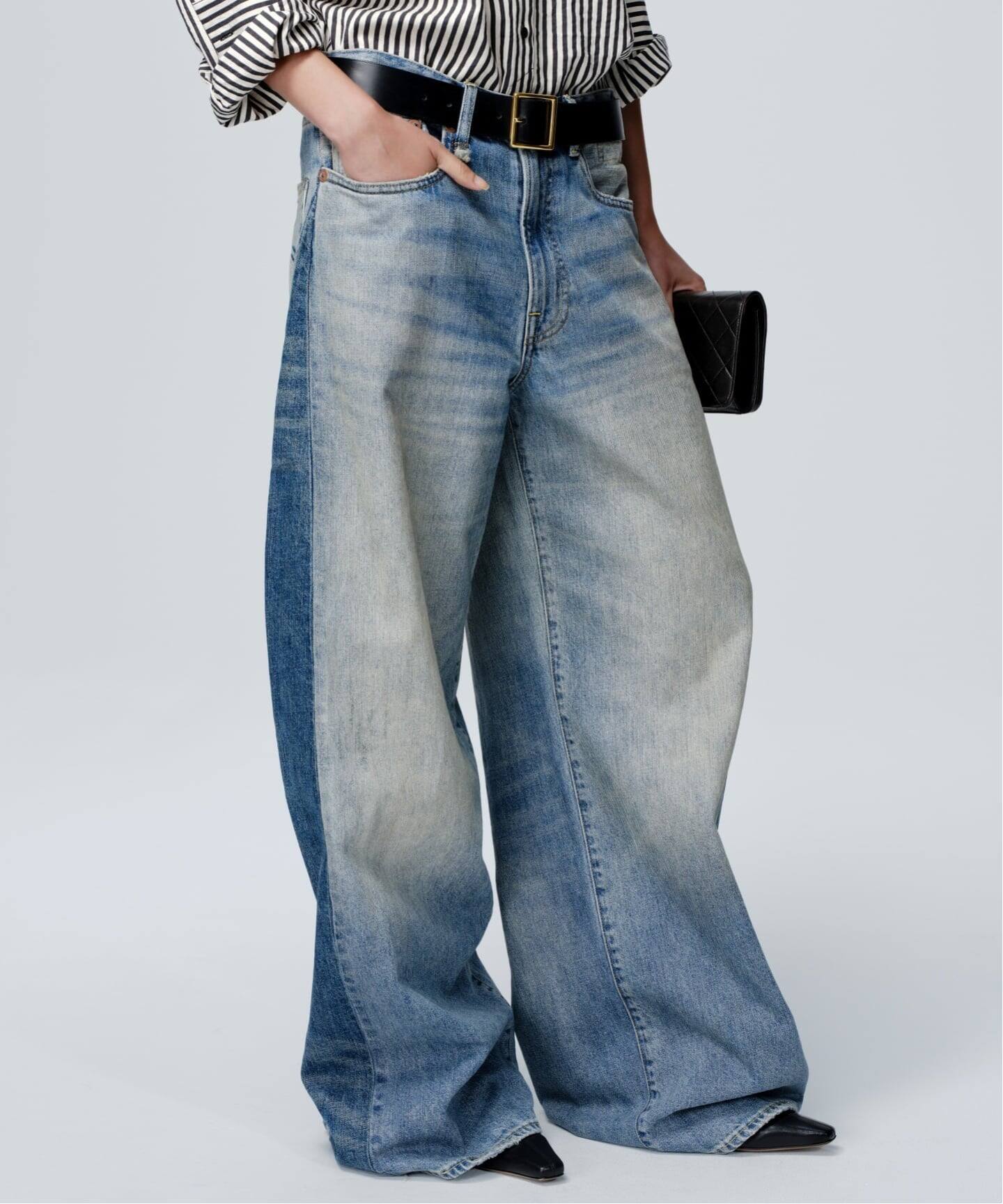 R13/アールサーティーン】 INSERT D'ARCY LOOSE JEAN（デニムパンツ