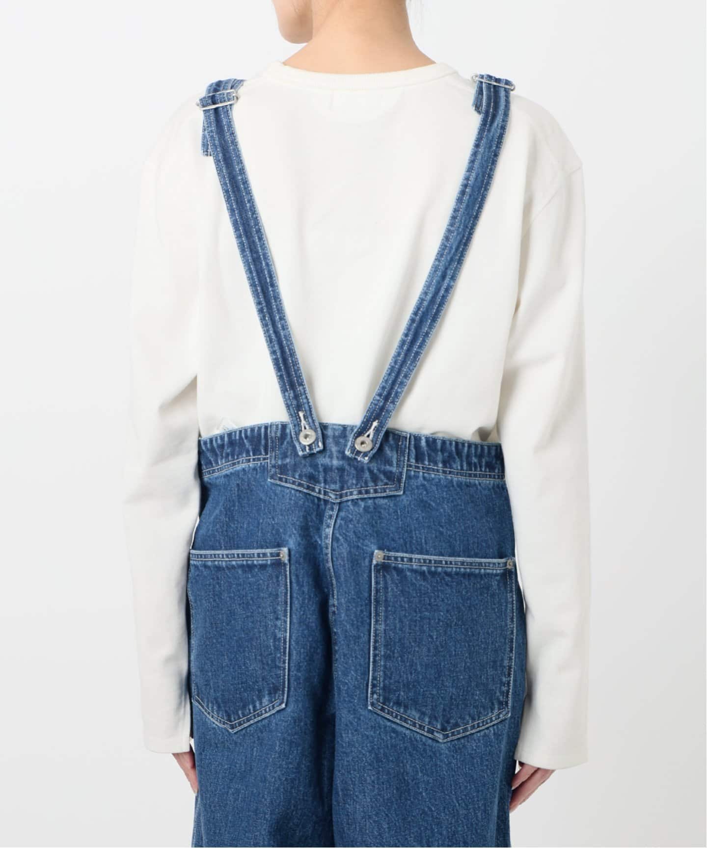 LE DENIM BARE BK サロペット（サロペット／オーバーオール）｜SLOBE