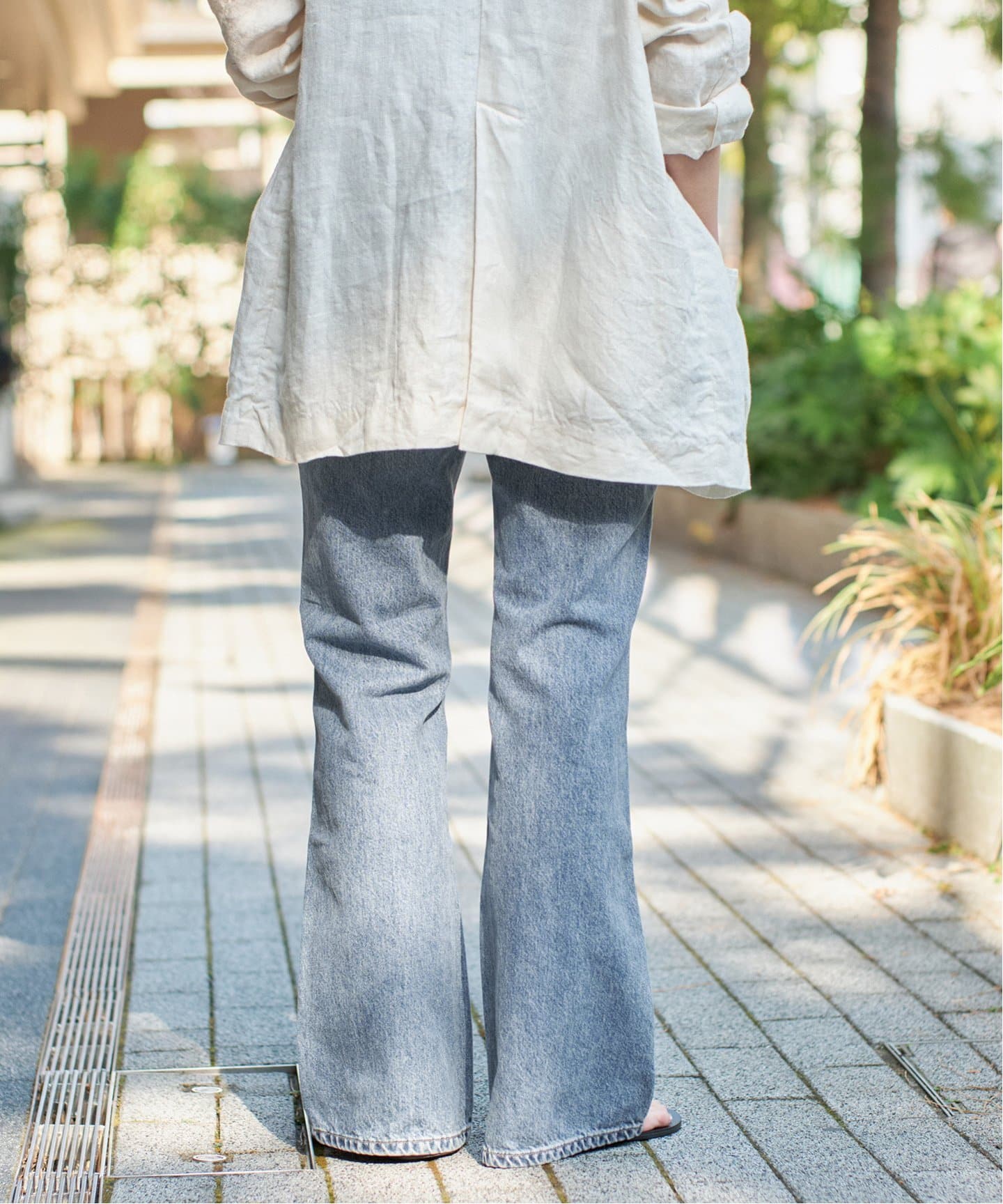 追加》SOMETHING / サムシング LISA VINTAGE FLARE（デニムパンツ